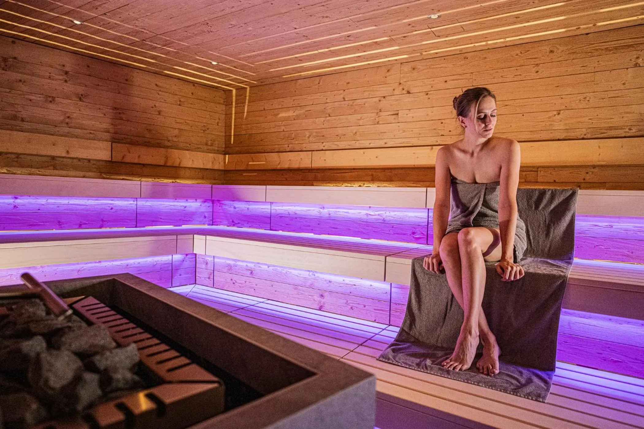 Sauna in Hotel Anewandter