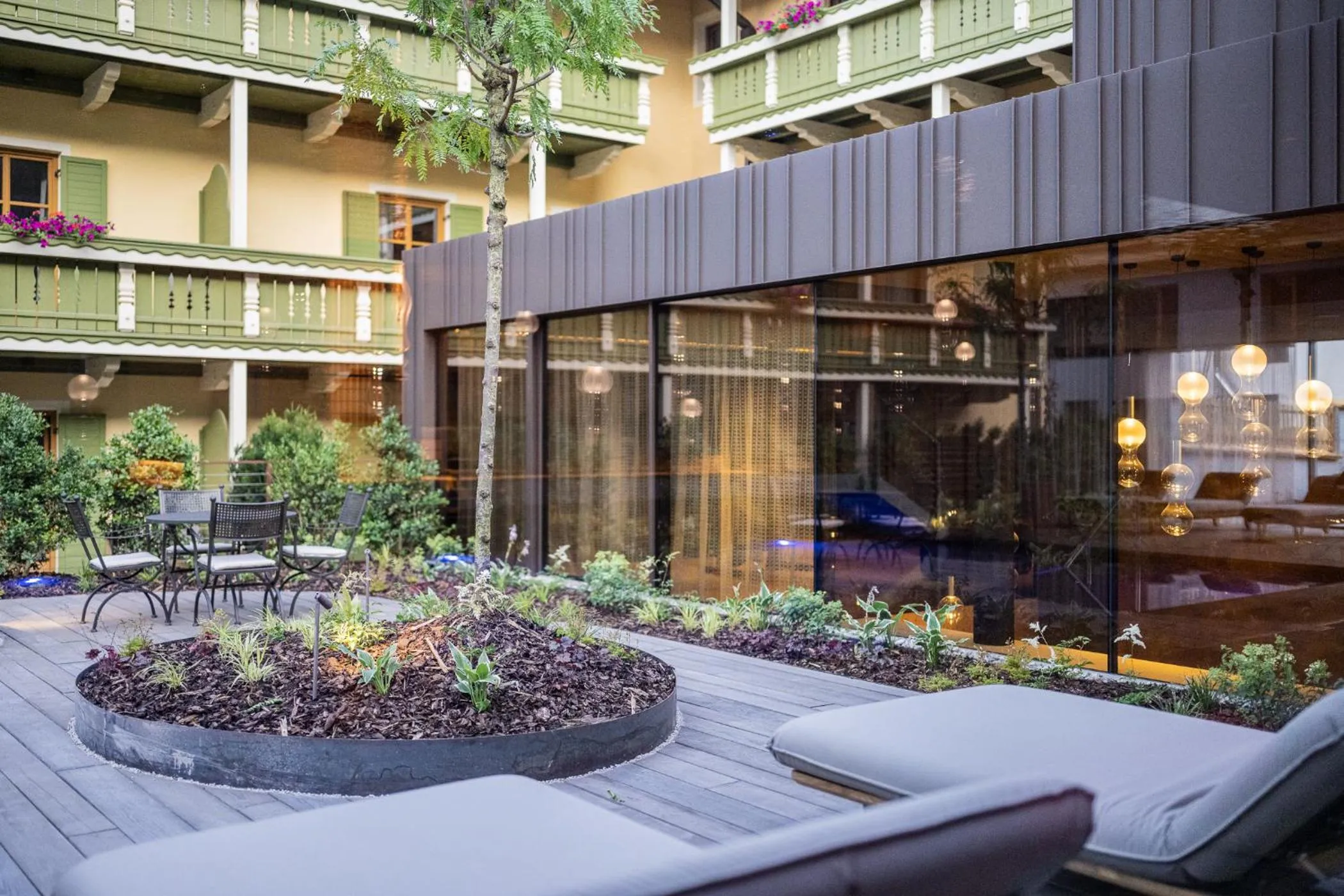 Garden in Hotel Anewandter