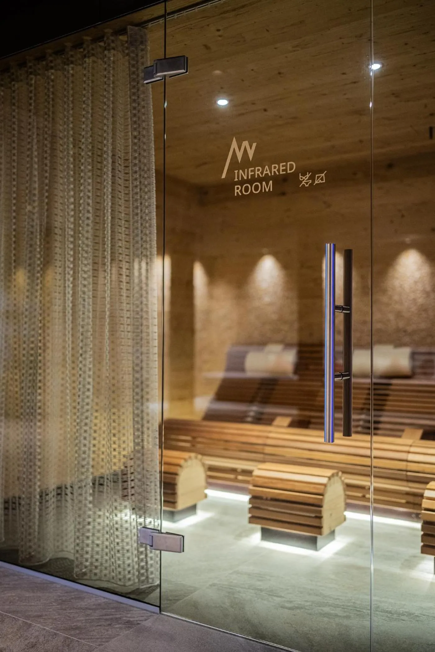 Sauna, Bed in Hotel Anewandter