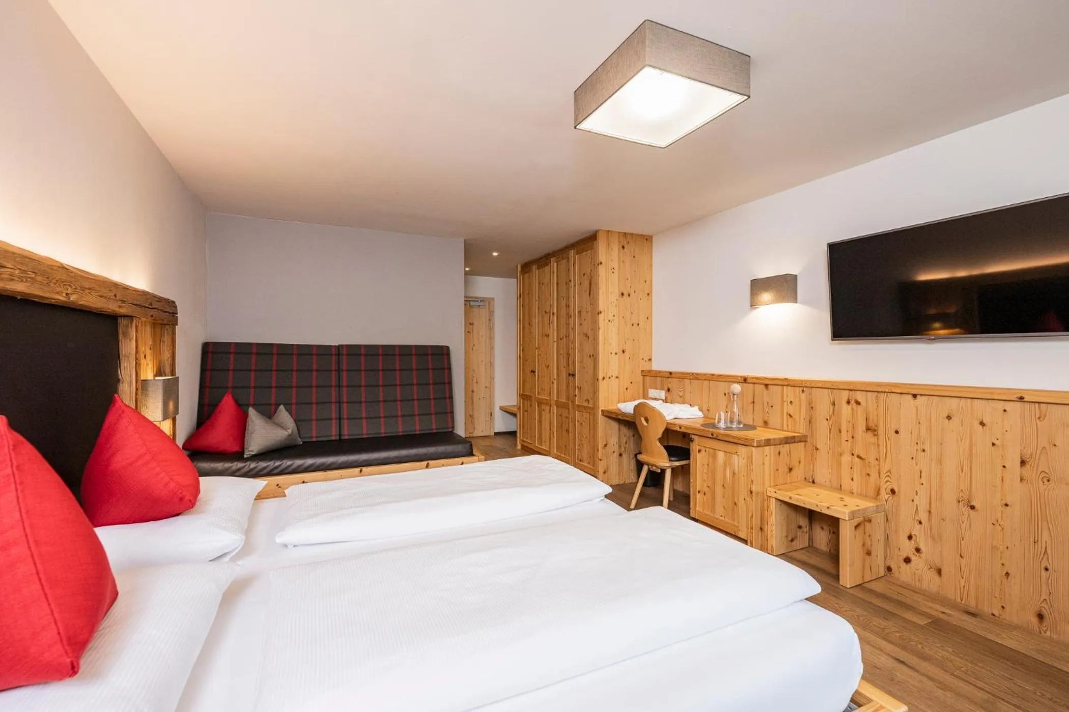 Bed in Hotel Anewandter