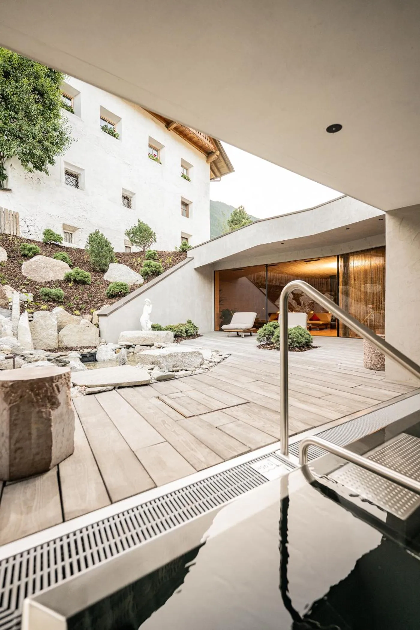 Hot Tub in Hotel Anewandter