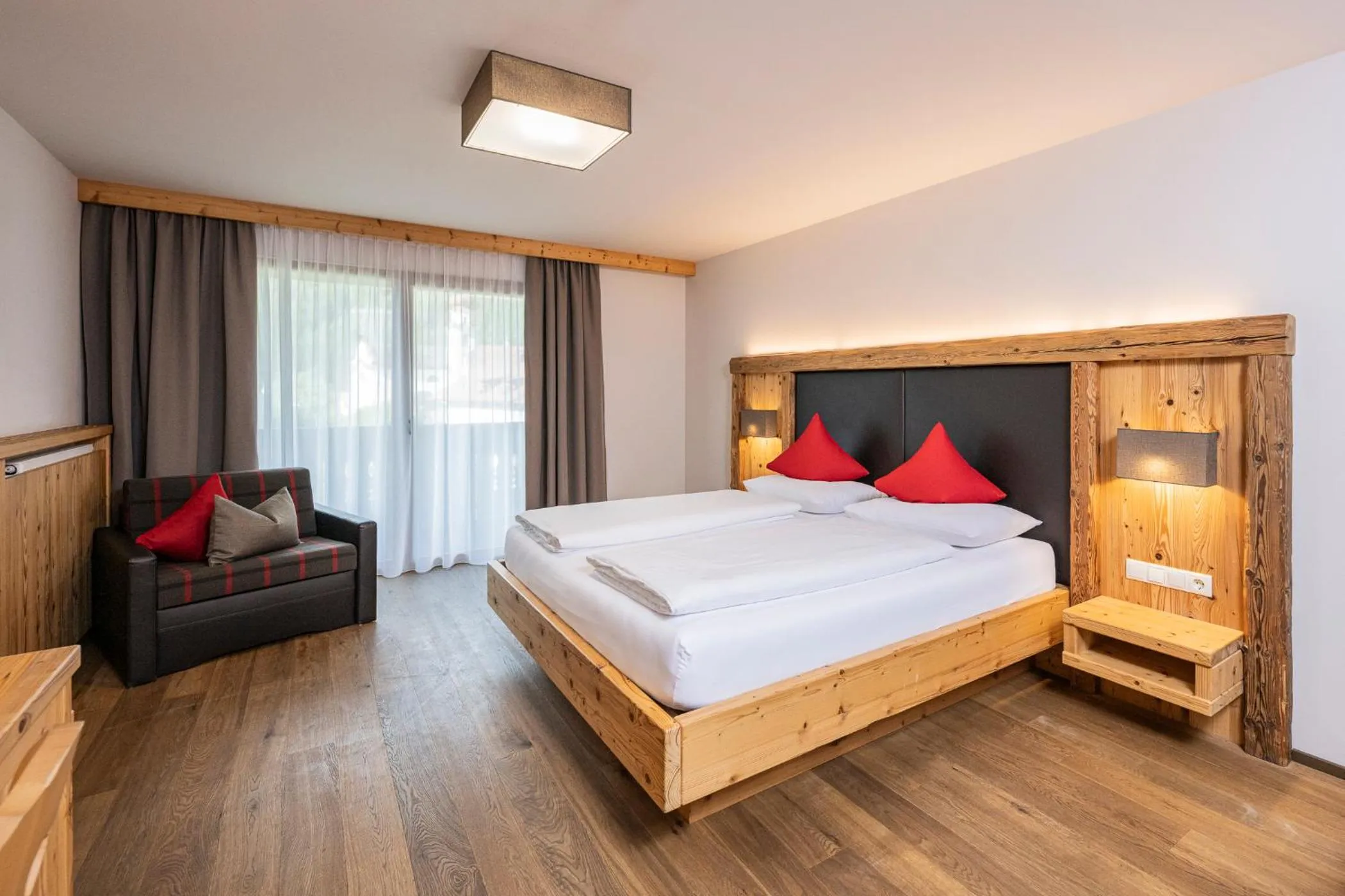 Bed in Hotel Anewandter