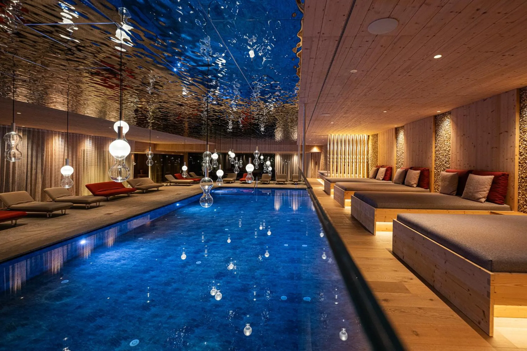 Swimming pool in Hotel Anewandter