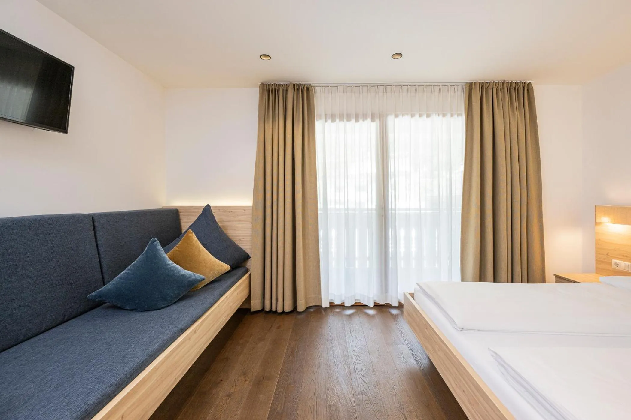 Bed in Hotel Anewandter