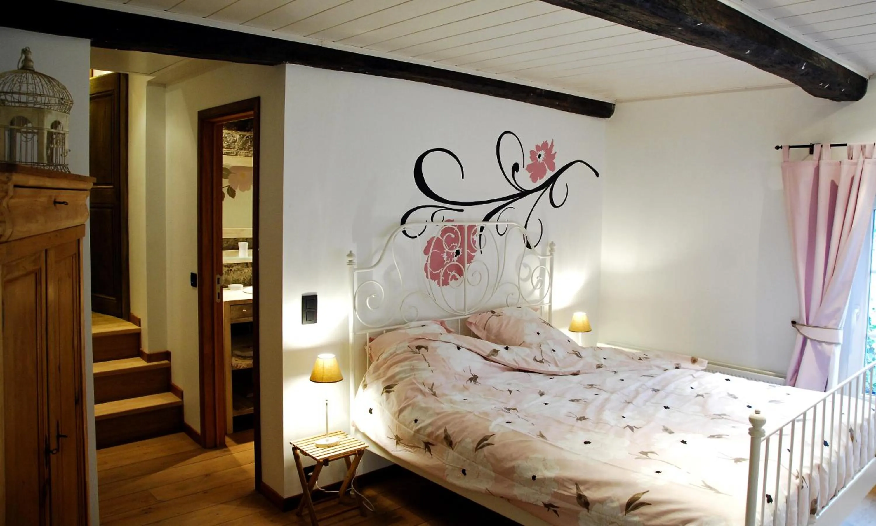 Bedroom, Bed in B&B La Buissonniere