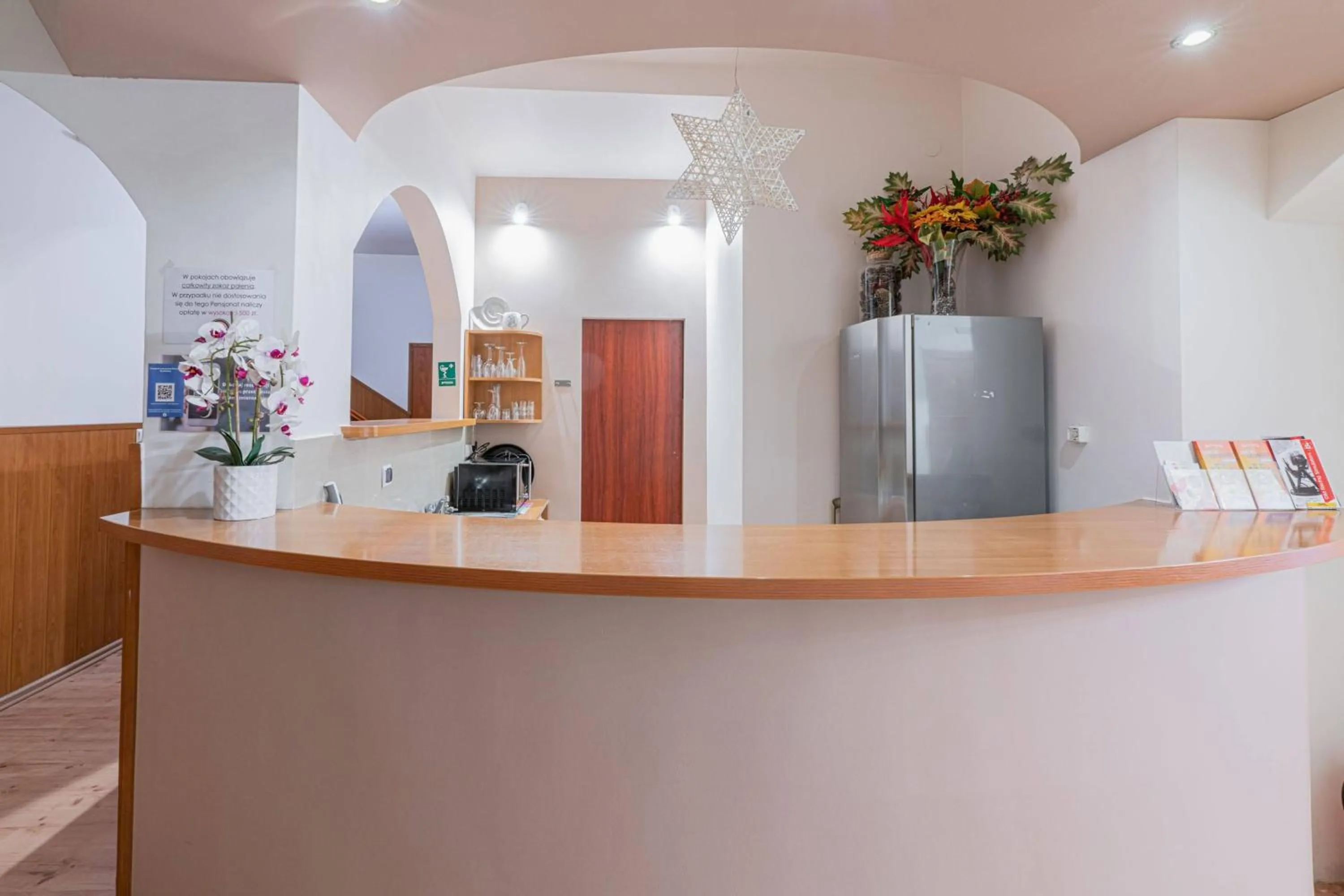 Lobby or reception in Pensjonat Beskidzki