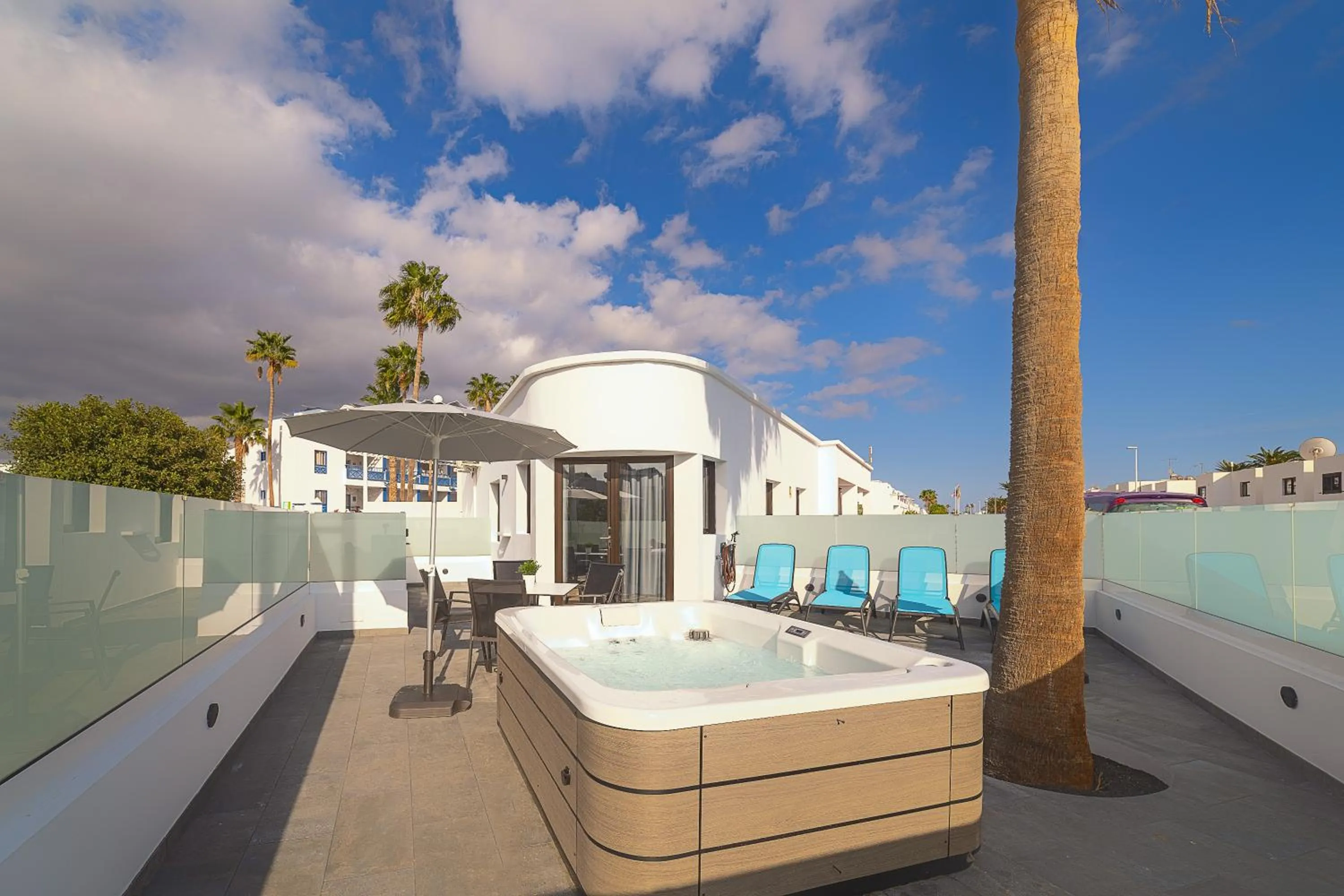 Balcony/Terrace in Rosamar Apartamentos