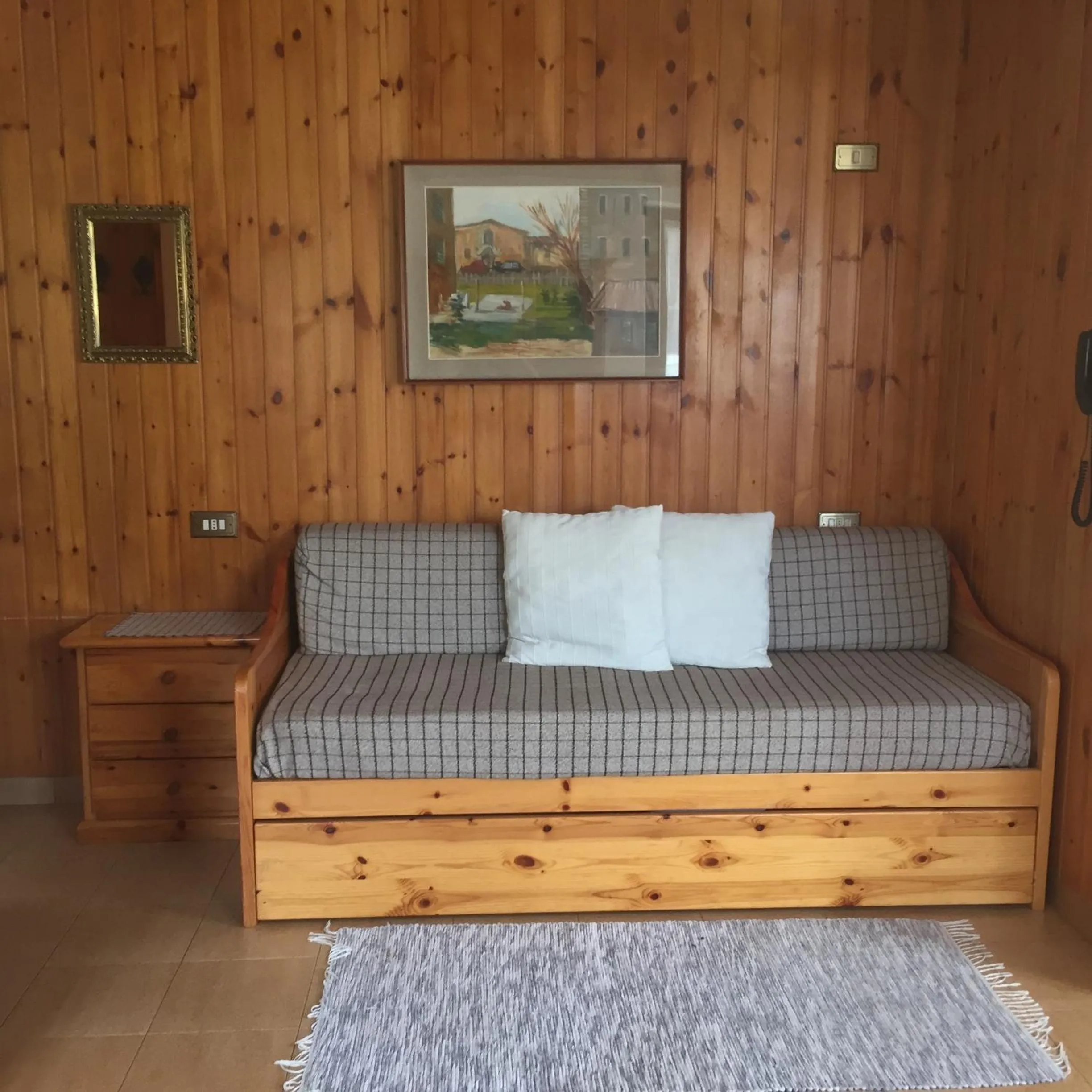 Living room in Chalet Bucaneve