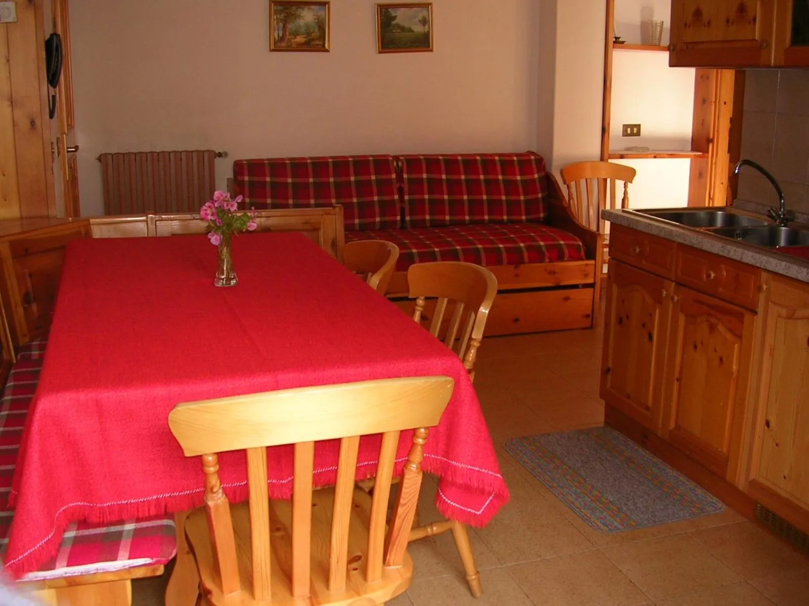 Kitchen or kitchenette in Chalet Bucaneve