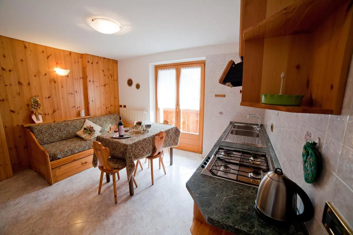 Kitchen or kitchenette in Chalet Bucaneve