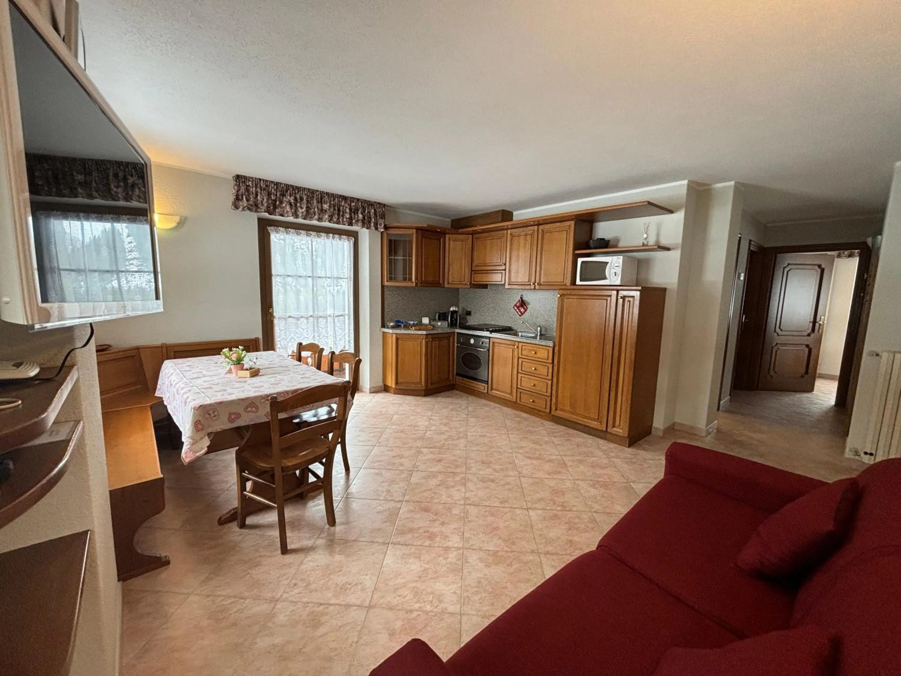 Kitchen or kitchenette in Chalet Bucaneve