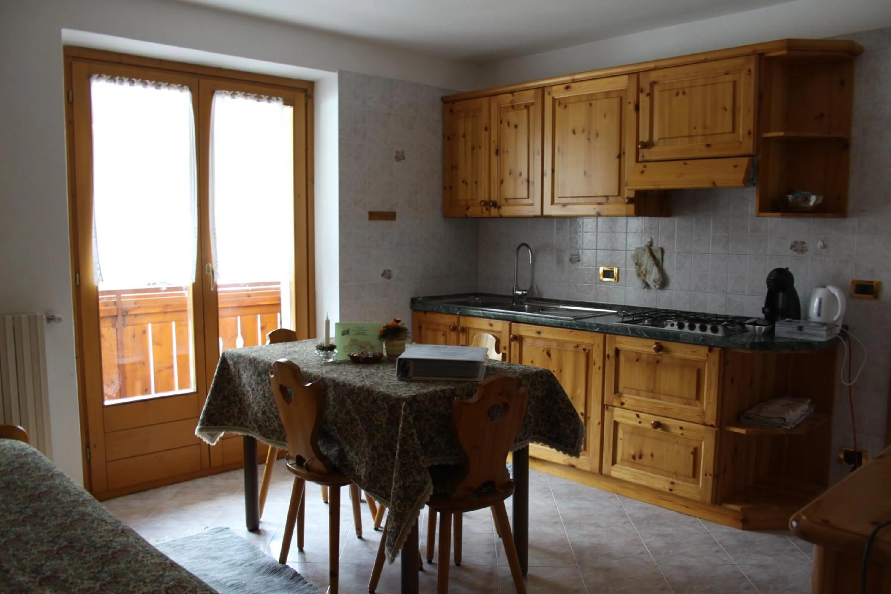 Kitchen or kitchenette in Chalet Bucaneve