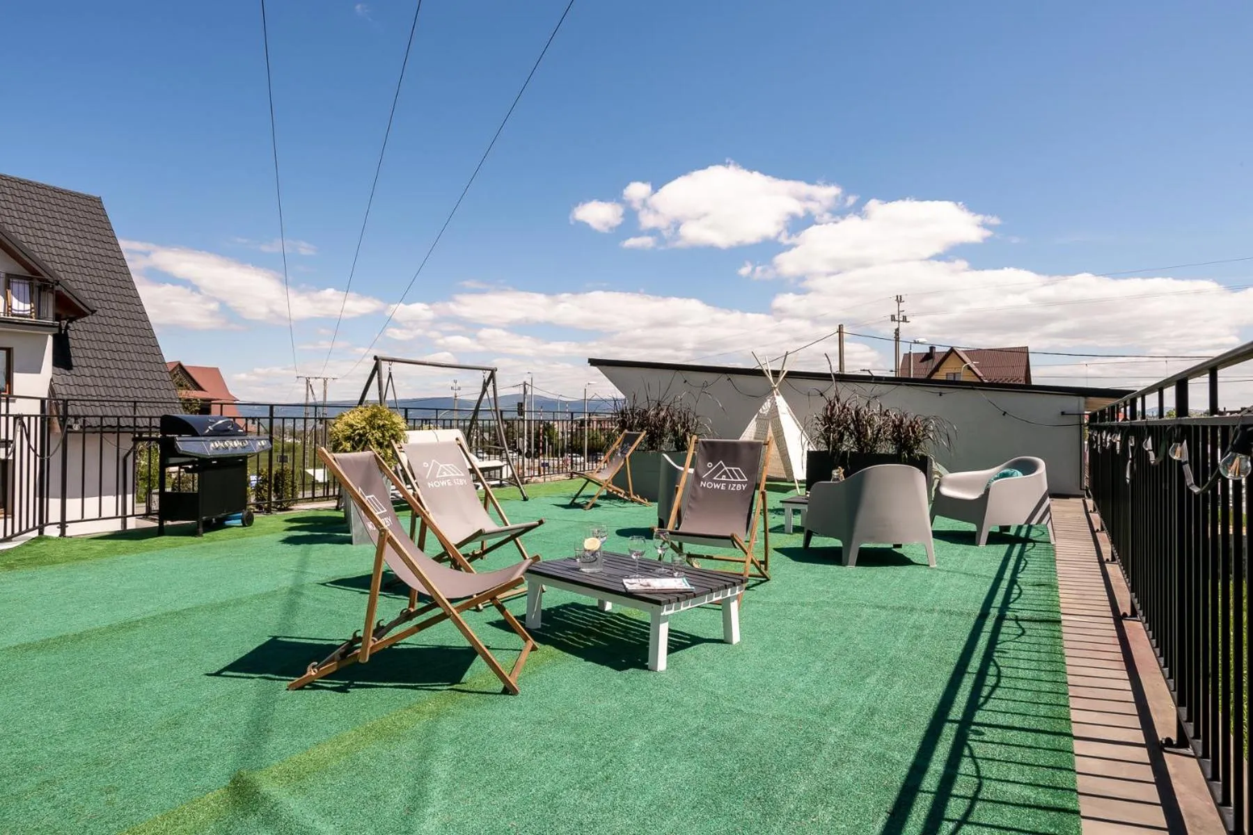Balcony/Terrace in Nowe Izby