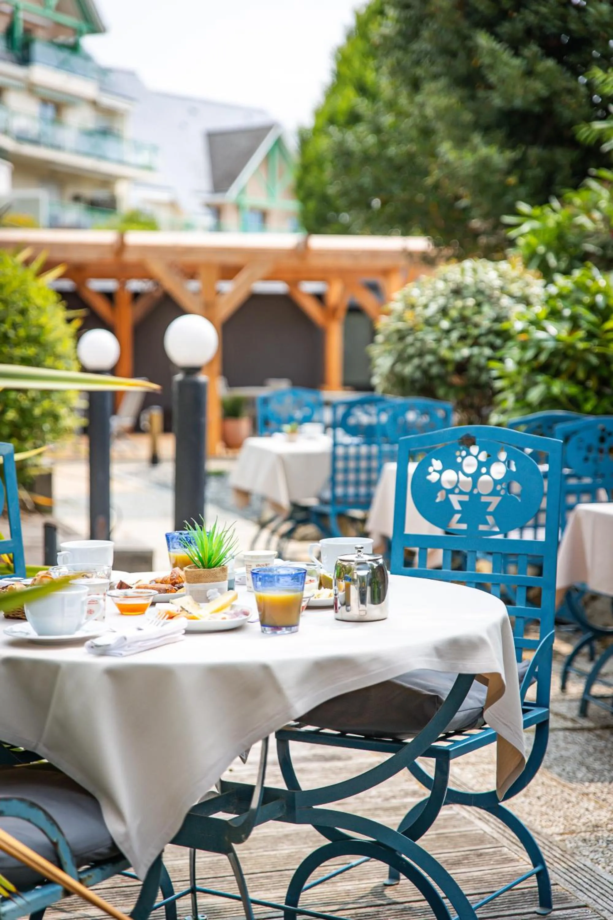 Garden in Hotel de Charme Le Sud Bretagne