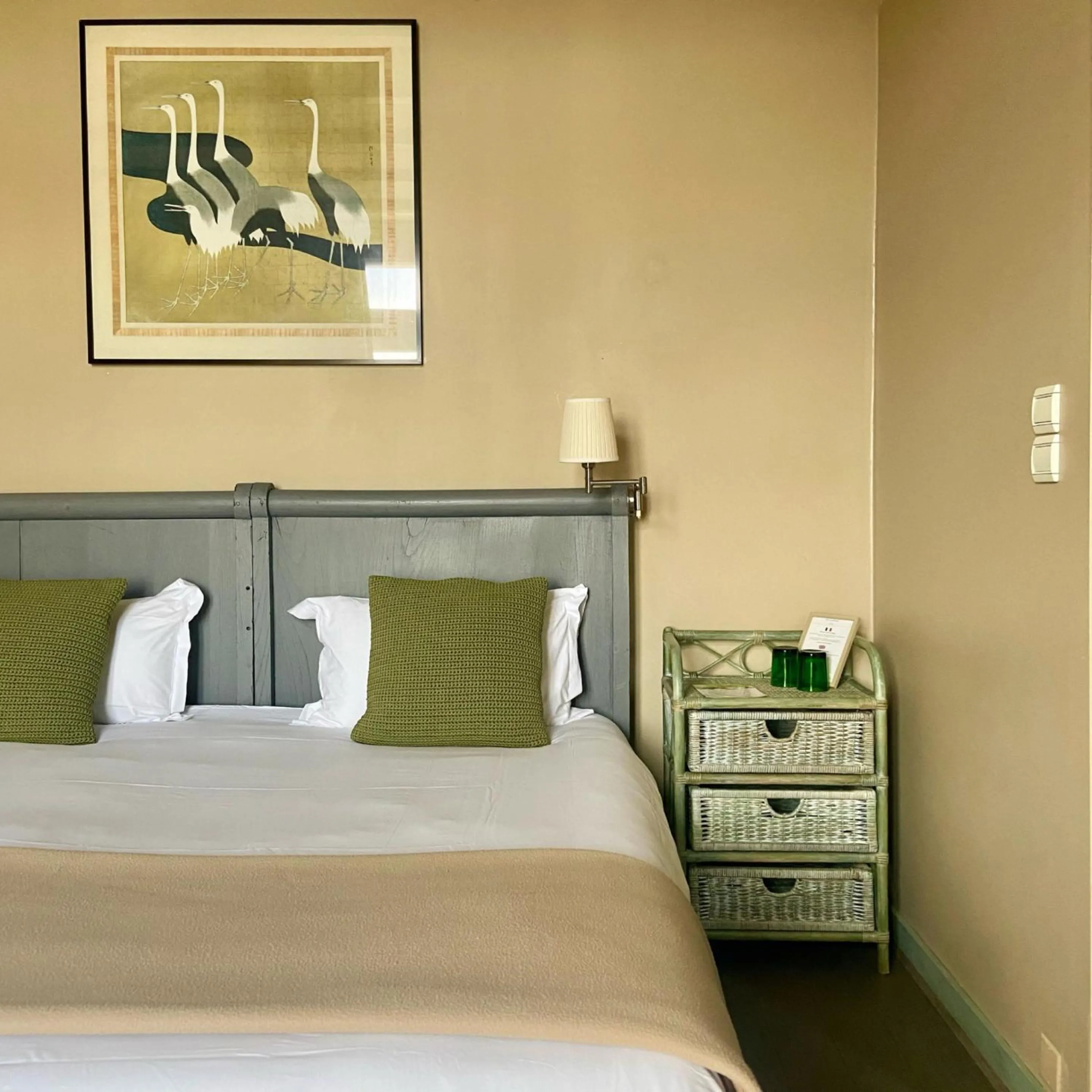 Bedroom, Bed in Hotel de Charme Le Sud Bretagne