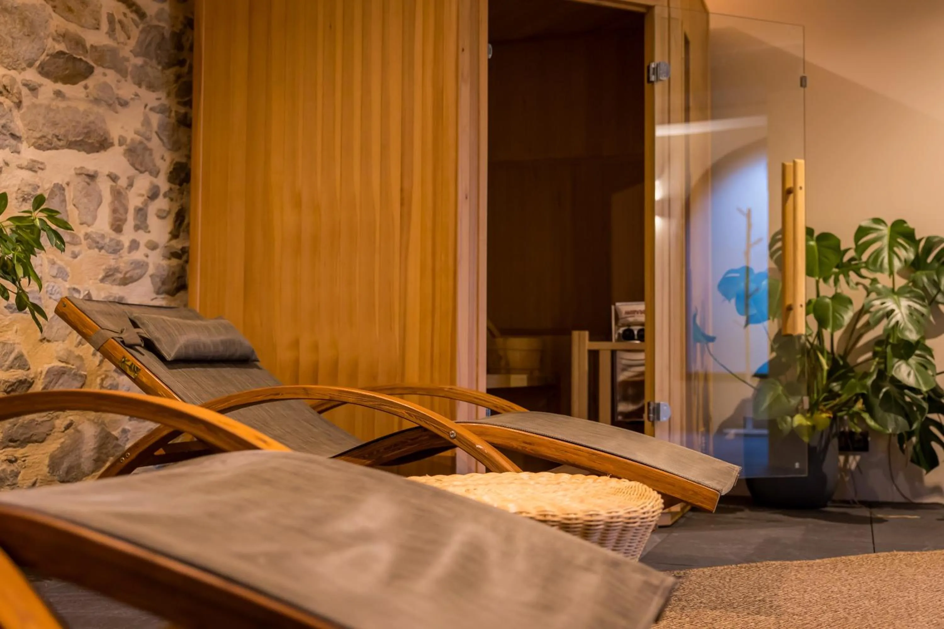 Sauna in Hotel de Charme Le Sud Bretagne