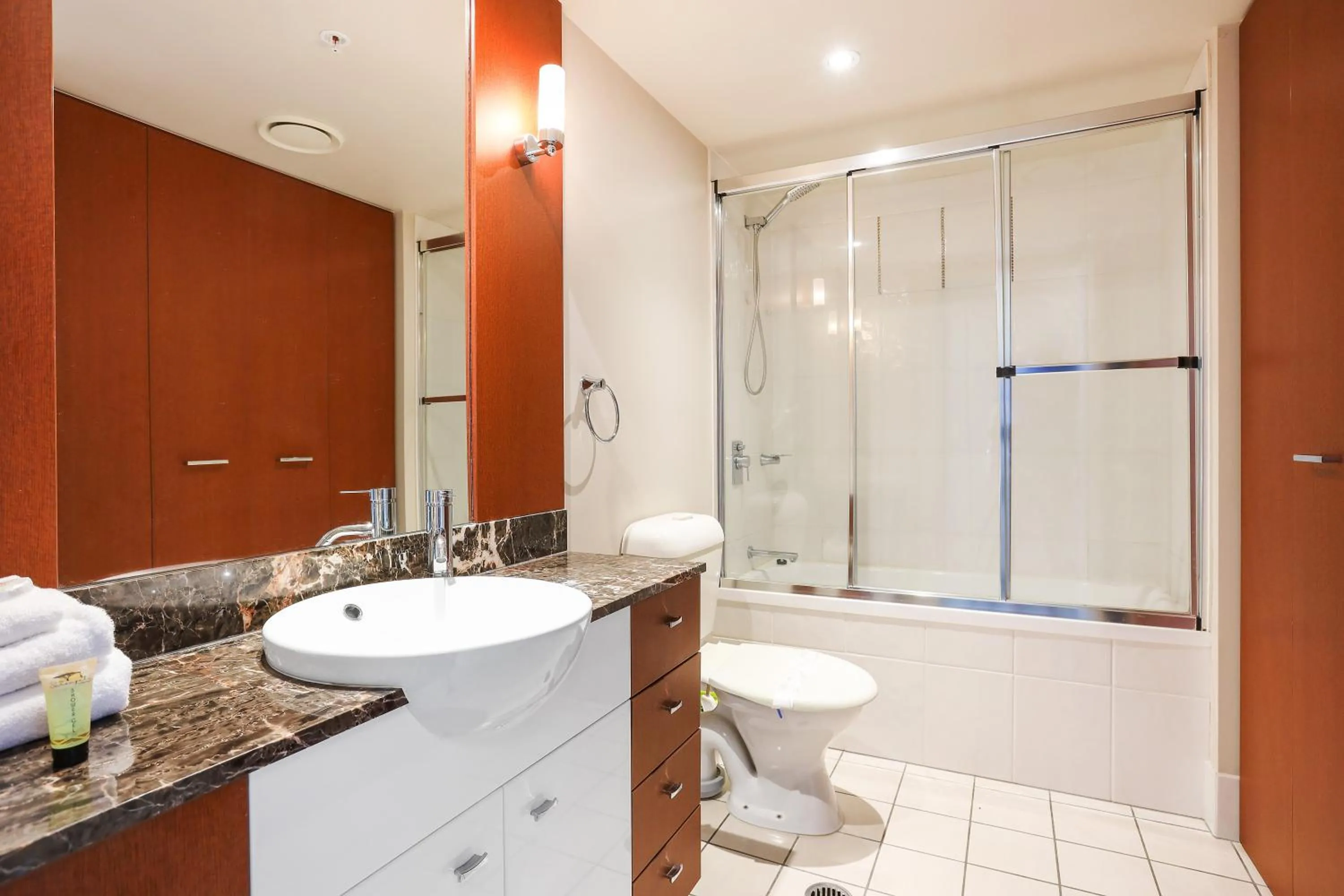 Shower in Chevron Renaissance | High Floor Ocean View Apartments by Gold Coast Holidays