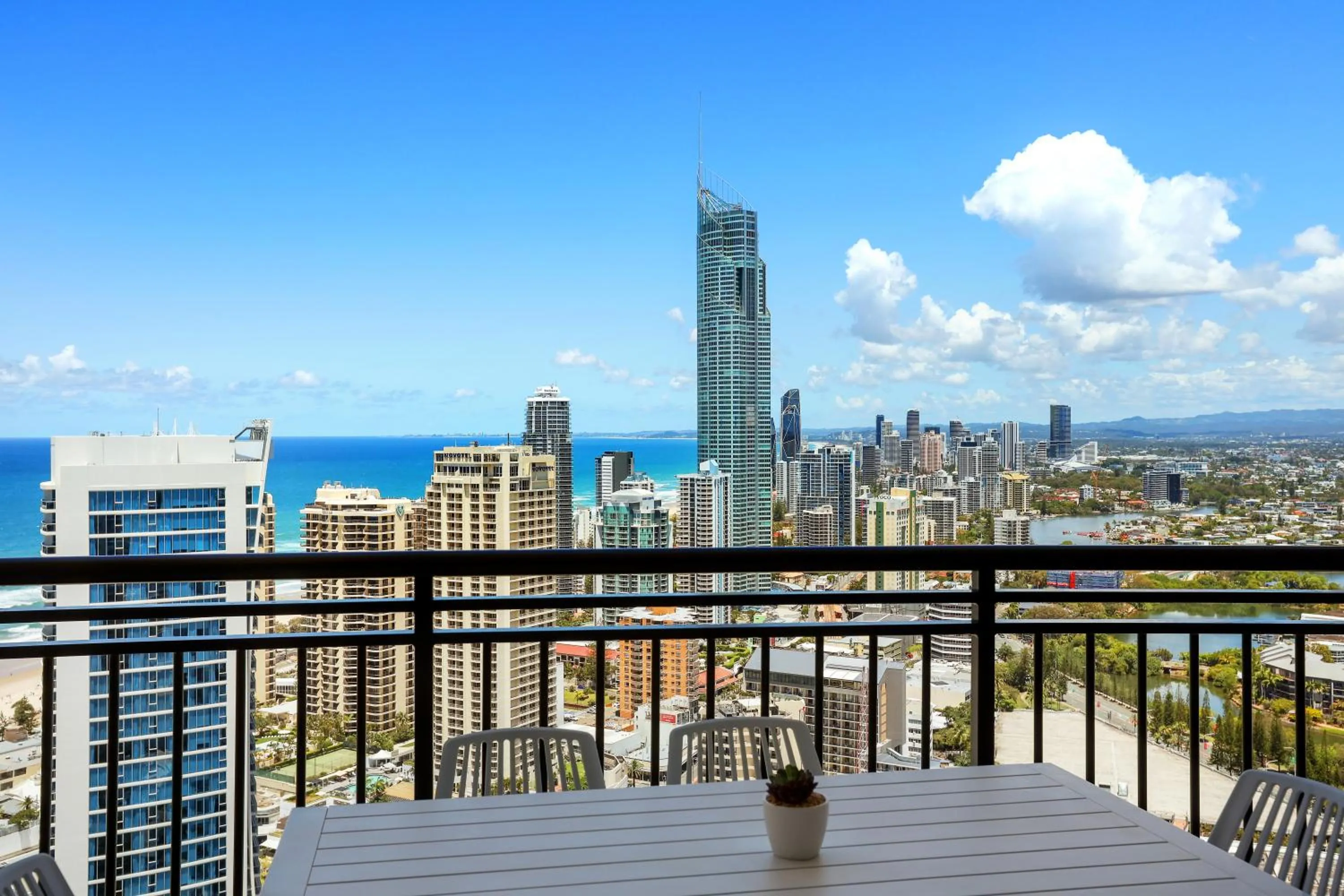 Property building in Chevron Renaissance | High Floor Ocean View Apartments by Gold Coast Holidays