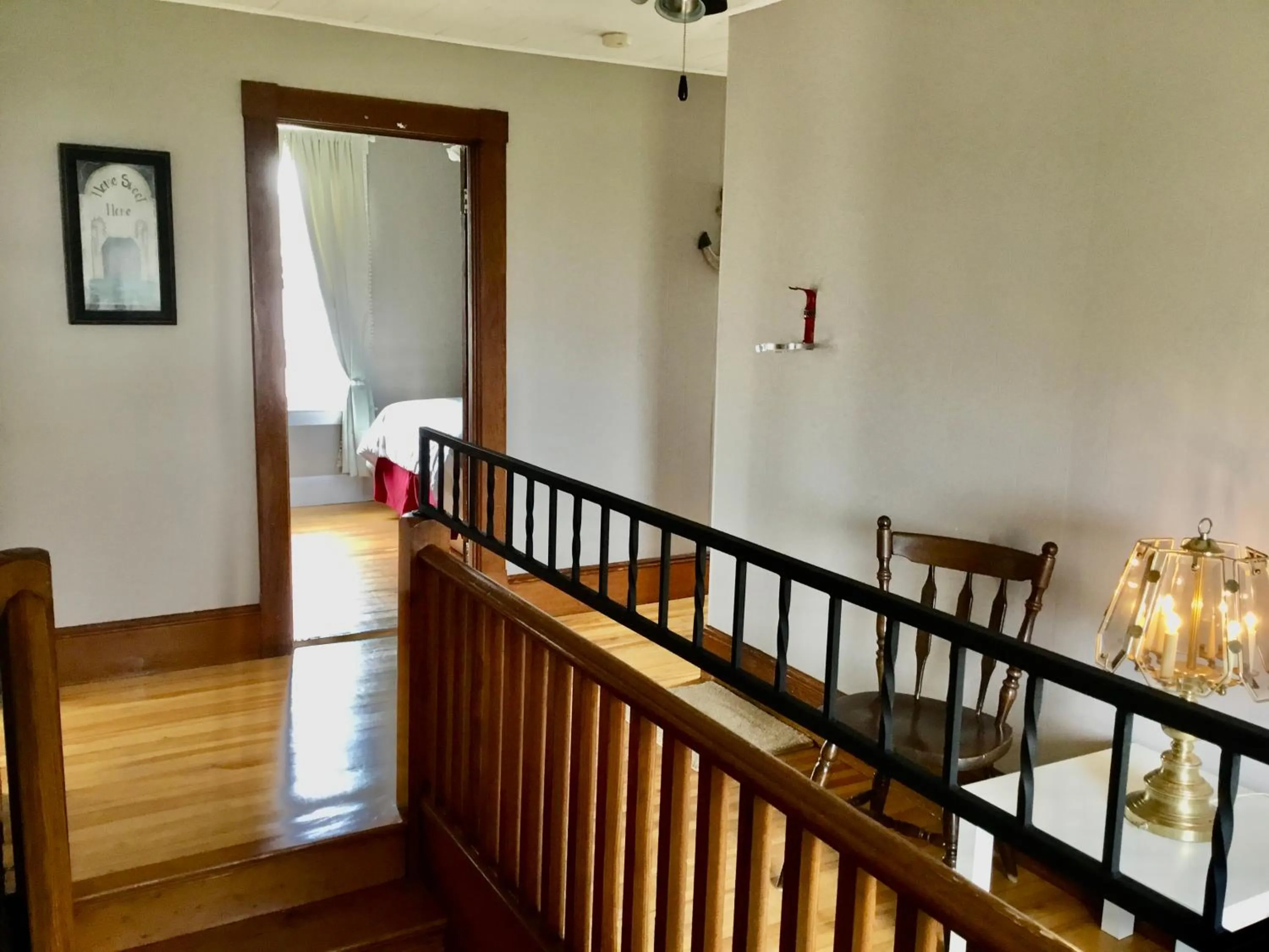 Bed in The Coastal Country House in New Brunswick