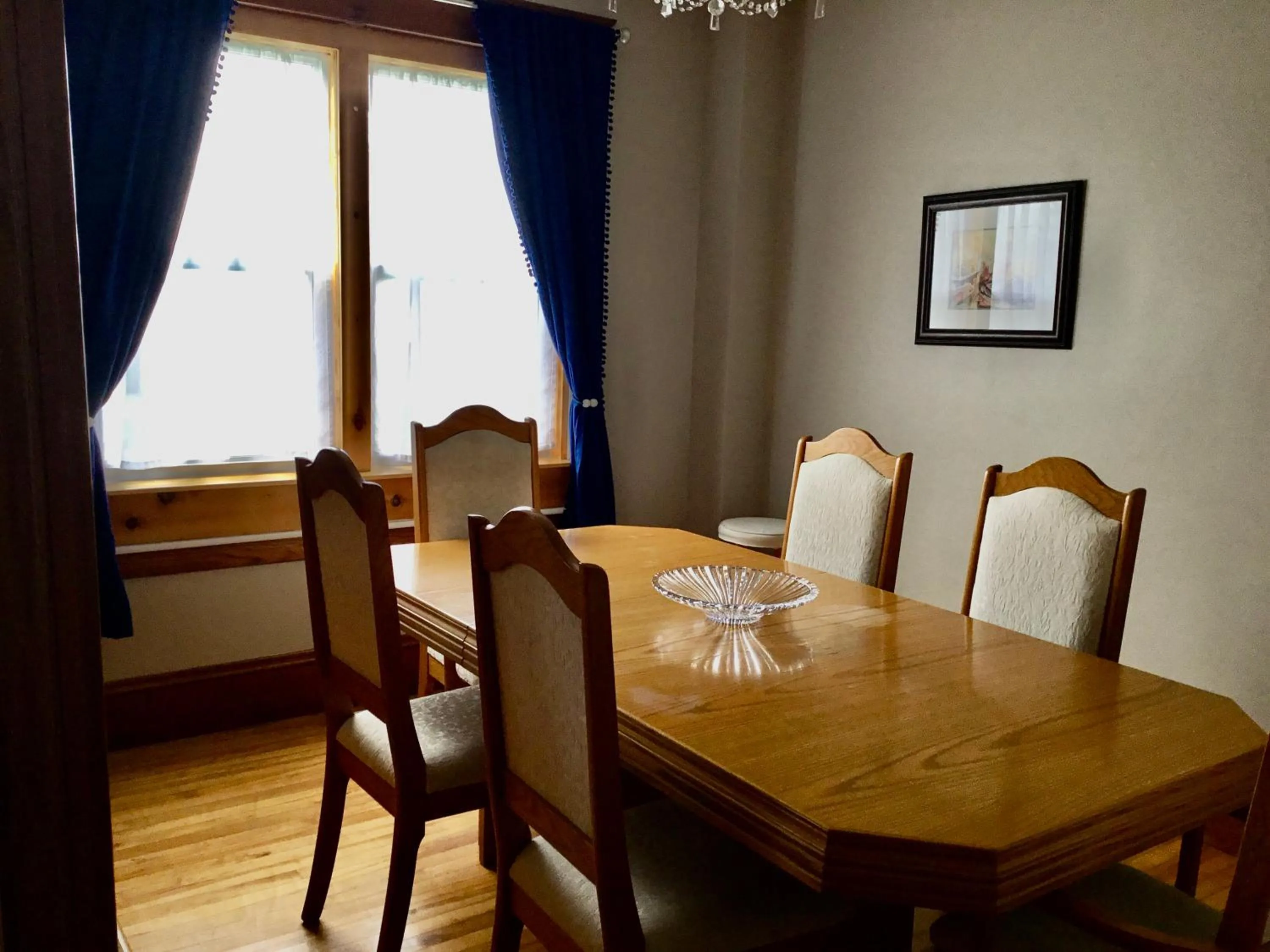 Dining area in The Coastal Country House in New Brunswick