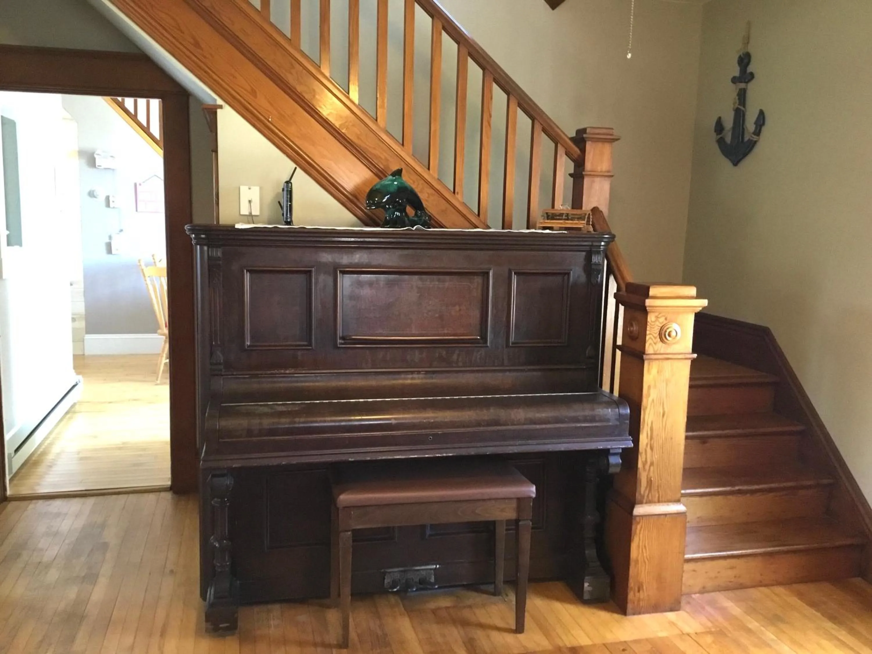Living room in The Coastal Country House in New Brunswick