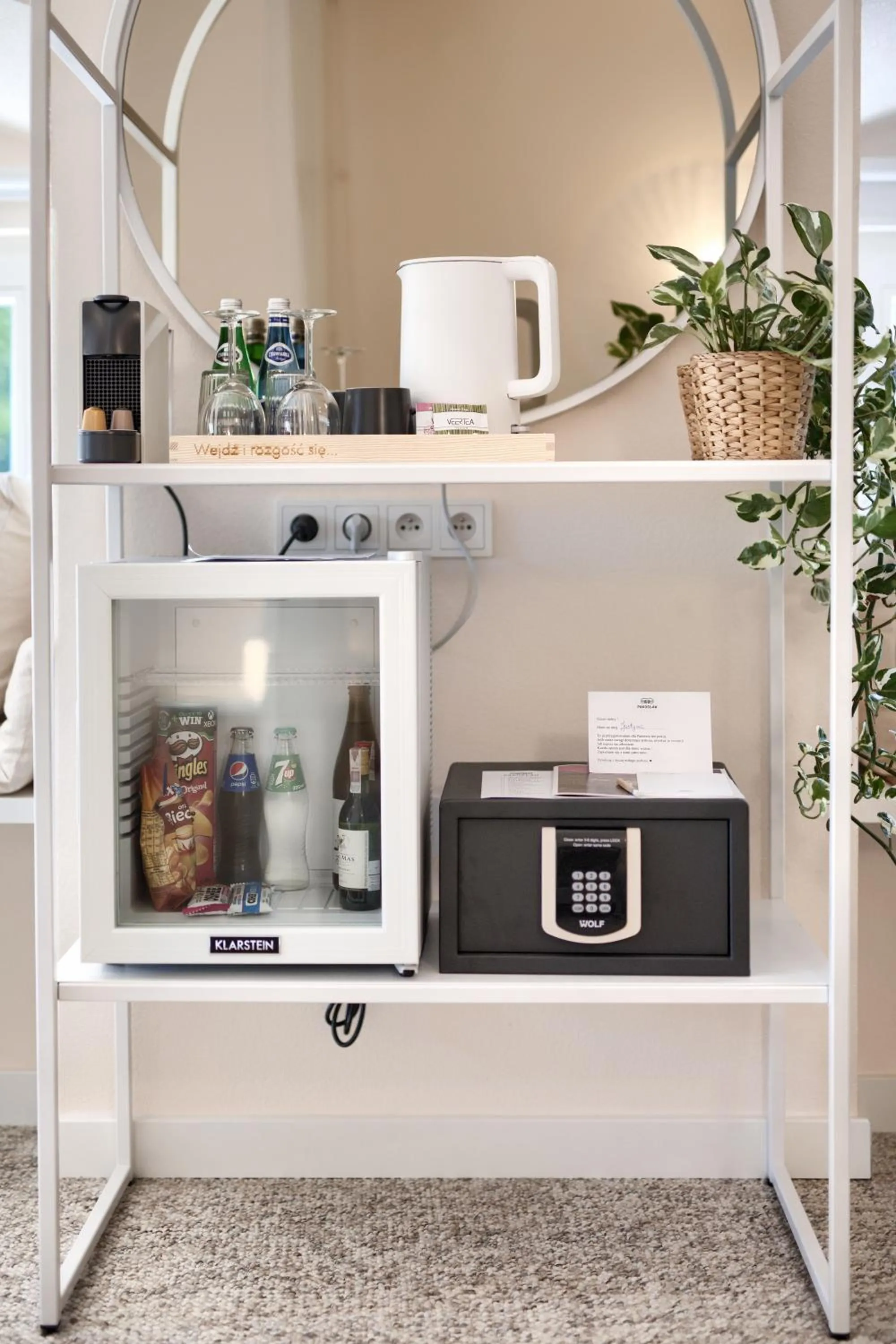 Coffee/tea facilities in Pałac Pakosław