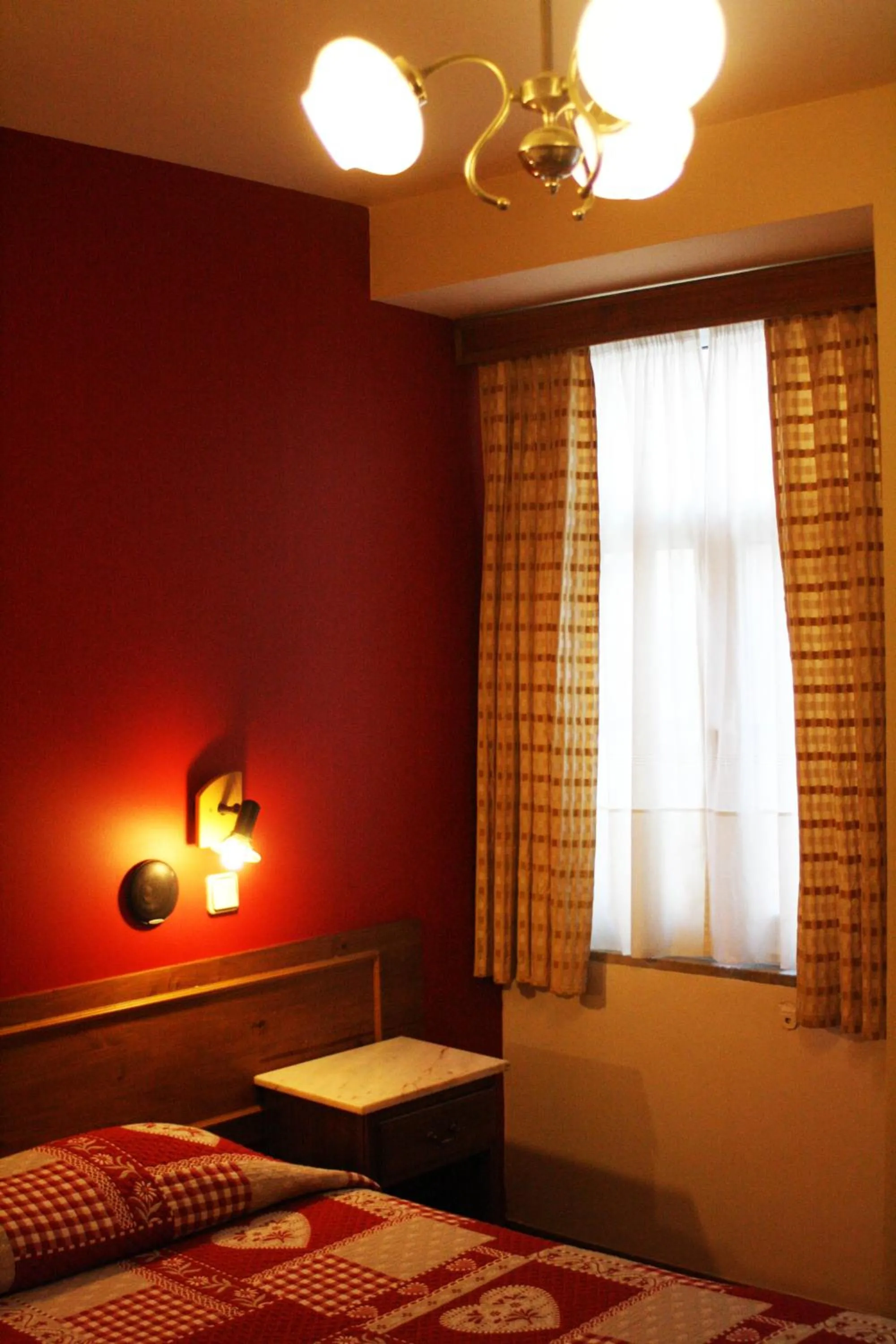 Bed in Duas Nações Guest House