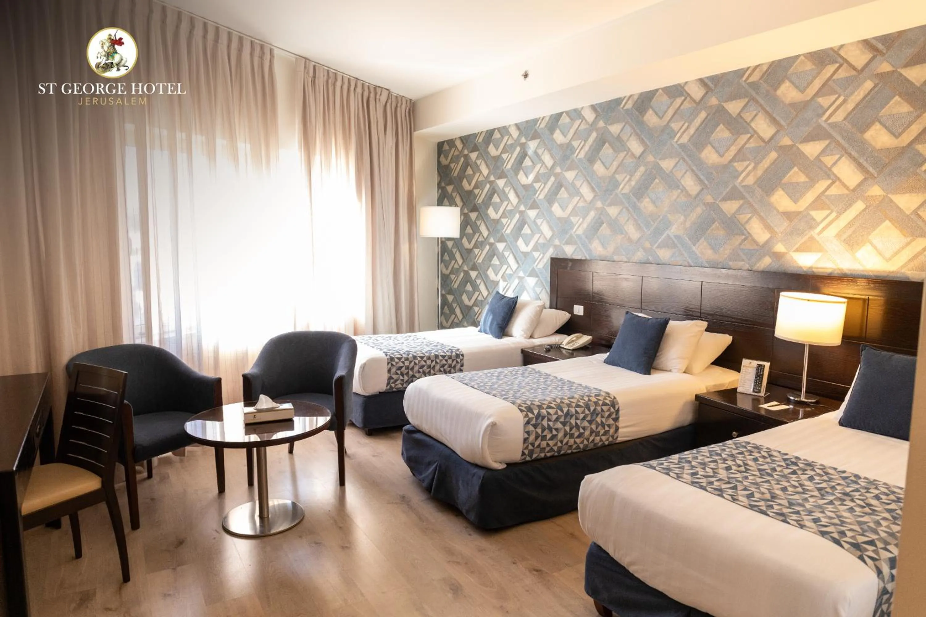 Bed in St. George Hotel