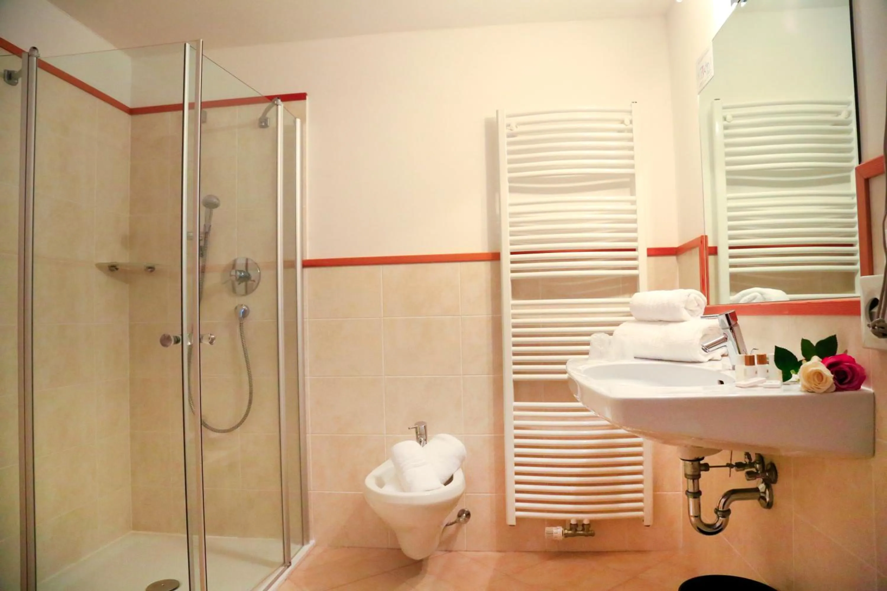 Shower in Hotel Vernagt