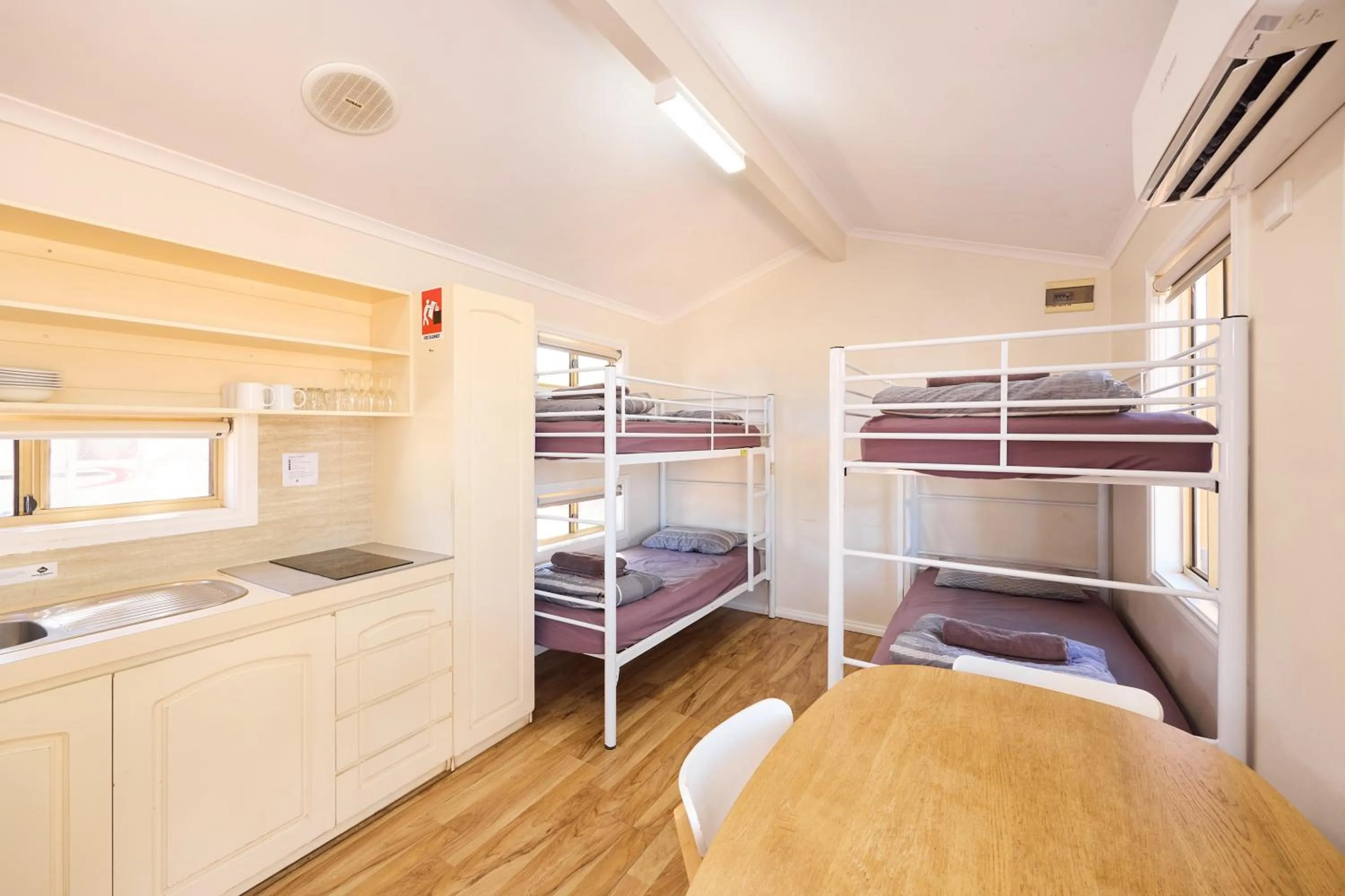 Photo of the whole room, Bed in RAC Exmouth Cape Holiday Park