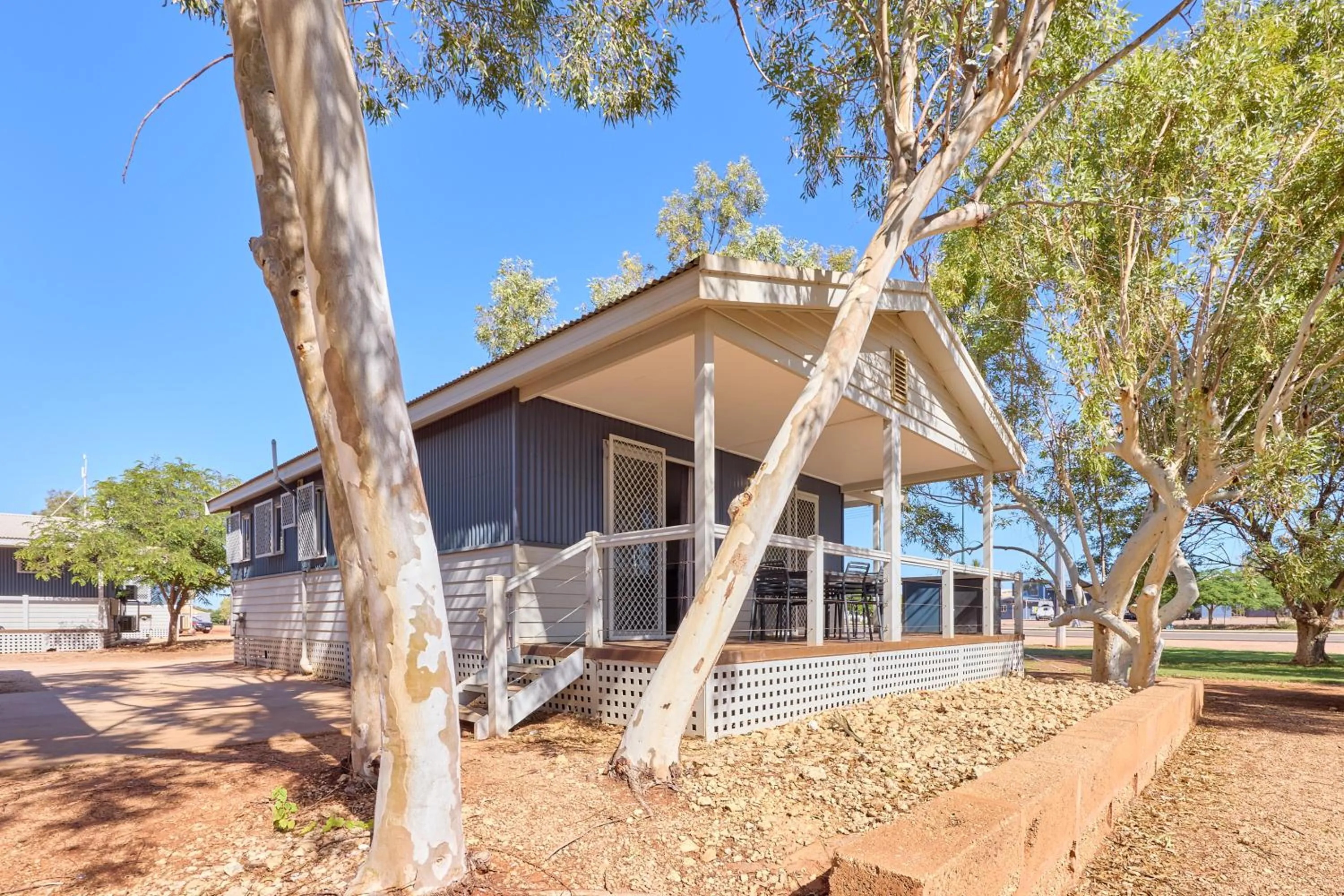 Property building in RAC Exmouth Cape Holiday Park