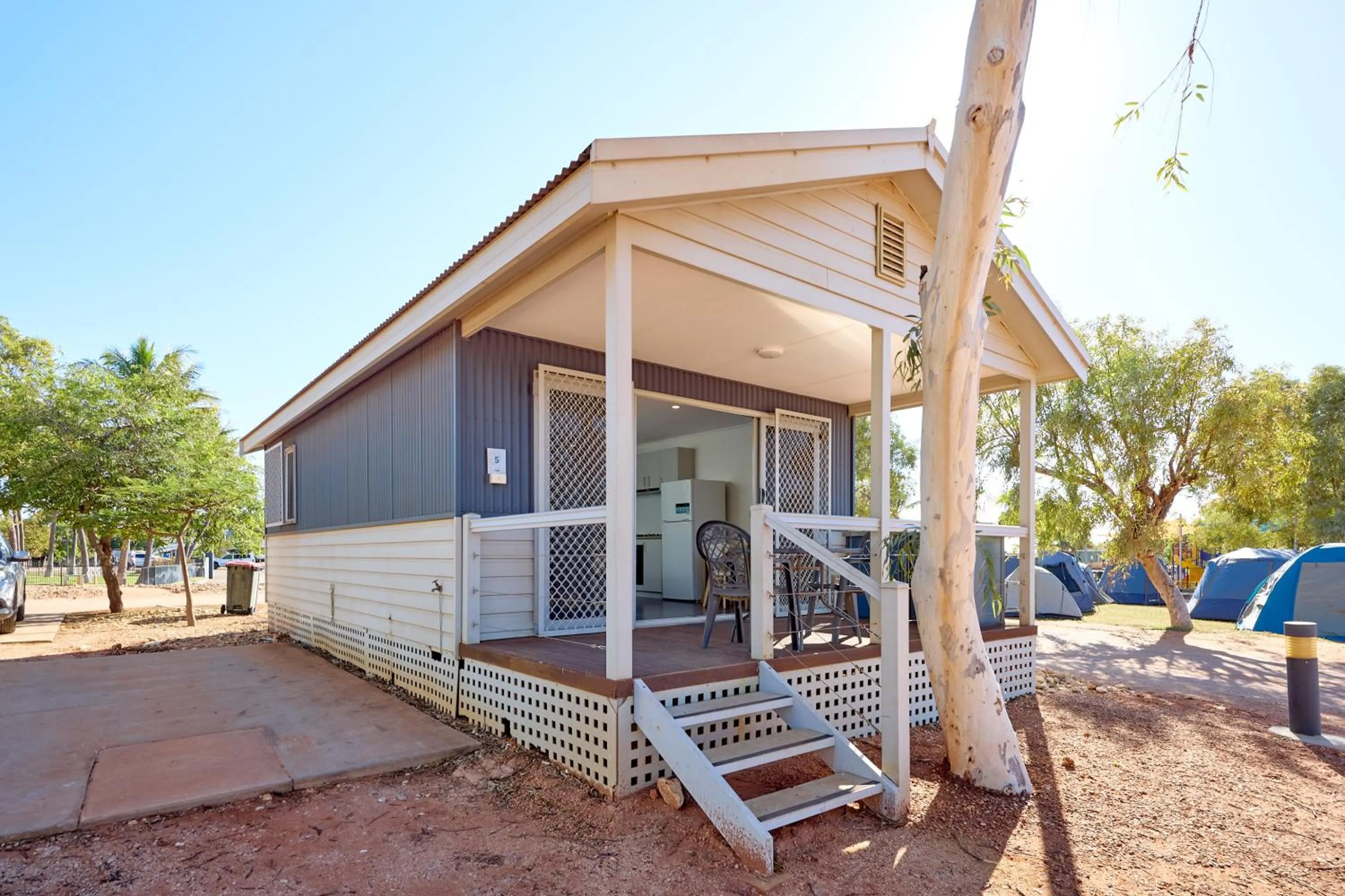 Property building in RAC Exmouth Cape Holiday Park