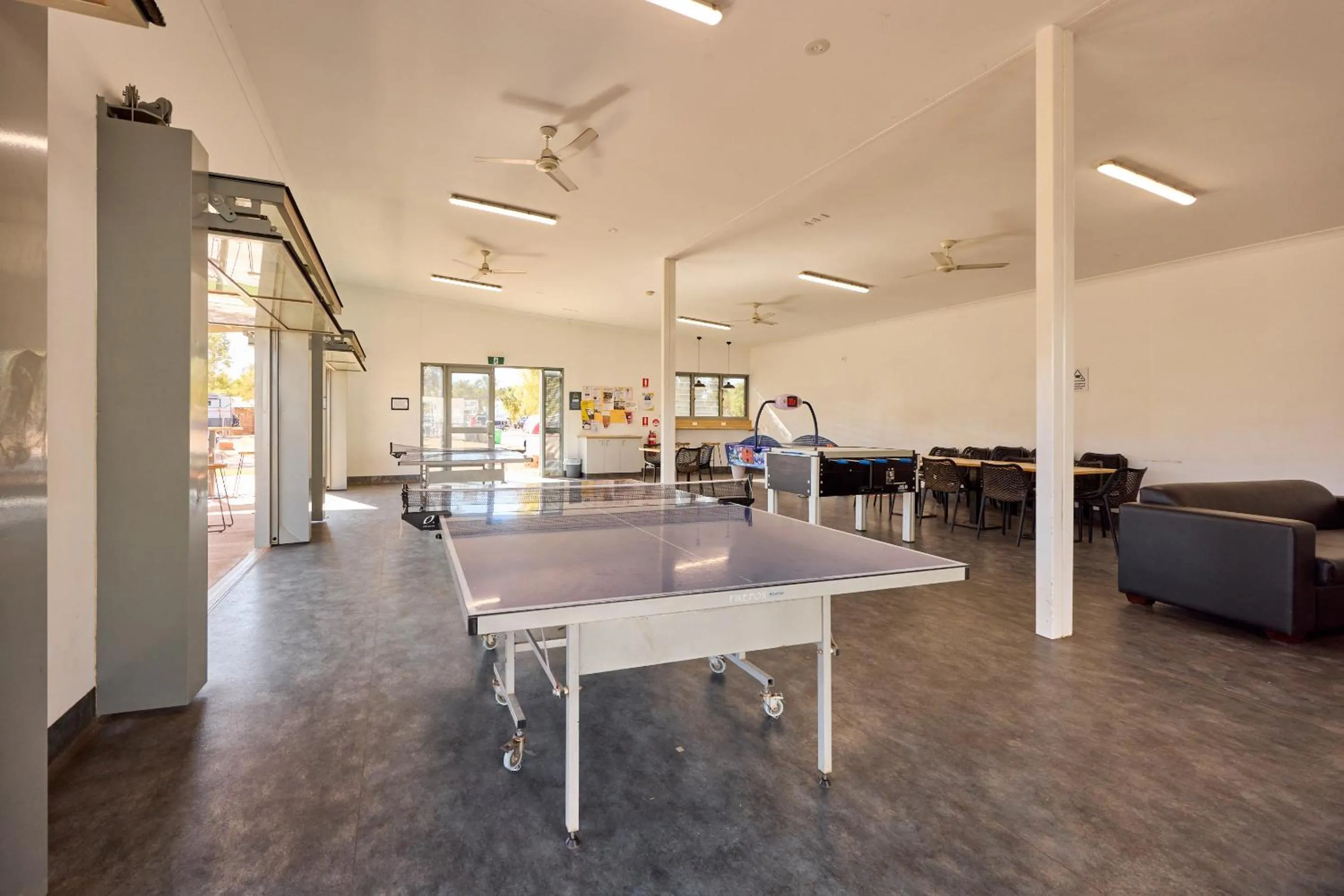 Table tennis in RAC Exmouth Cape Holiday Park