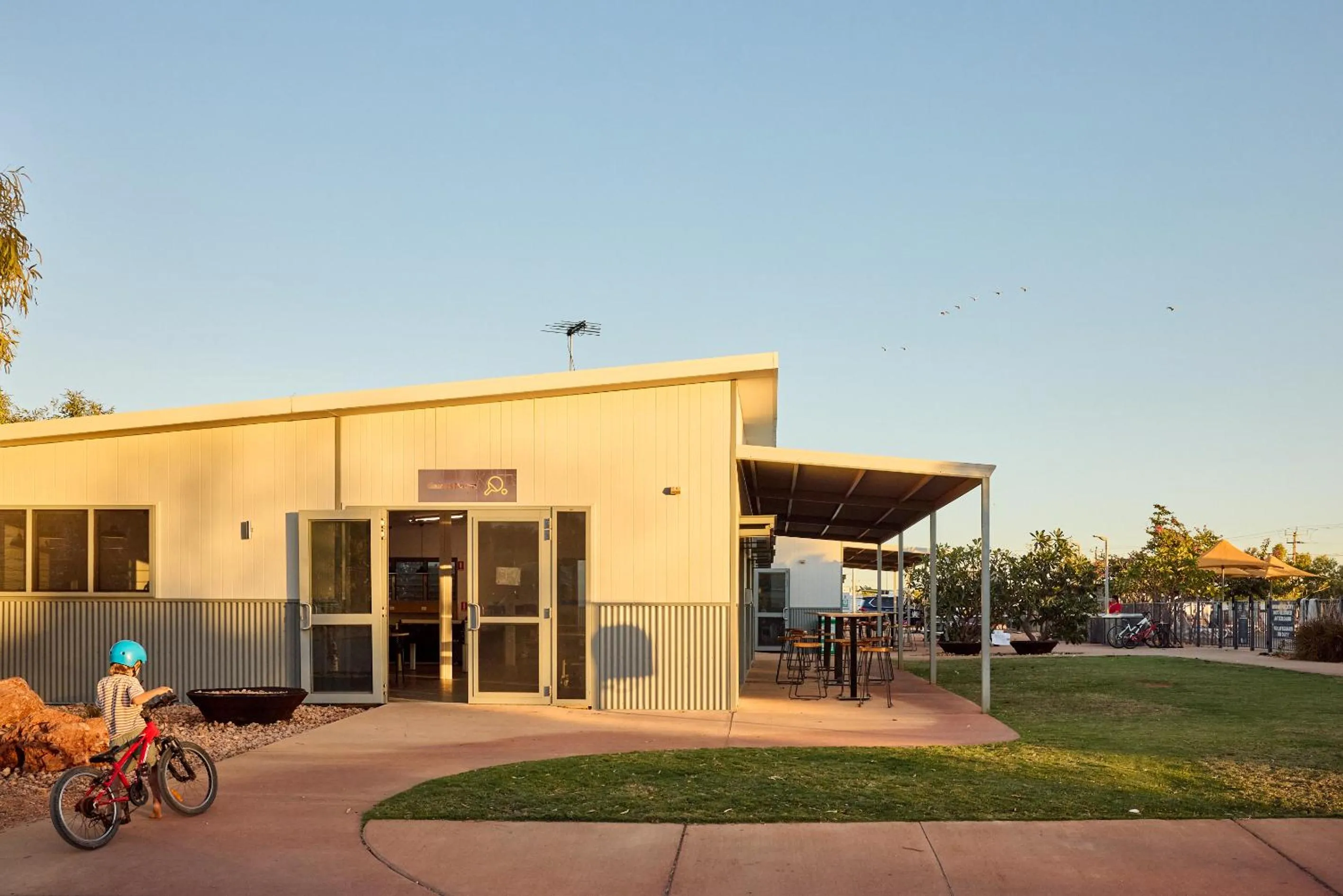 Property building in RAC Exmouth Cape Holiday Park