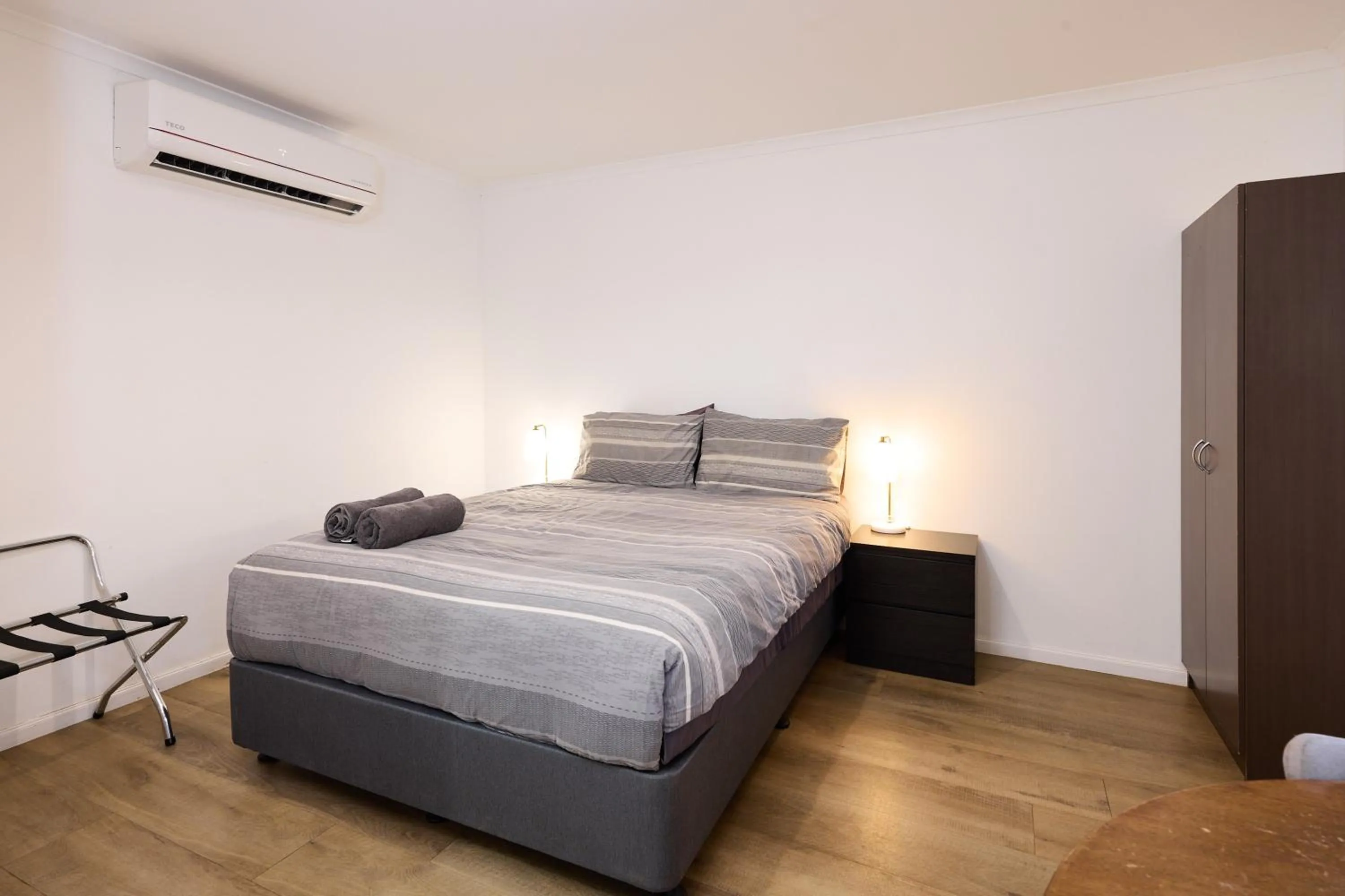 Bed in RAC Exmouth Cape Holiday Park