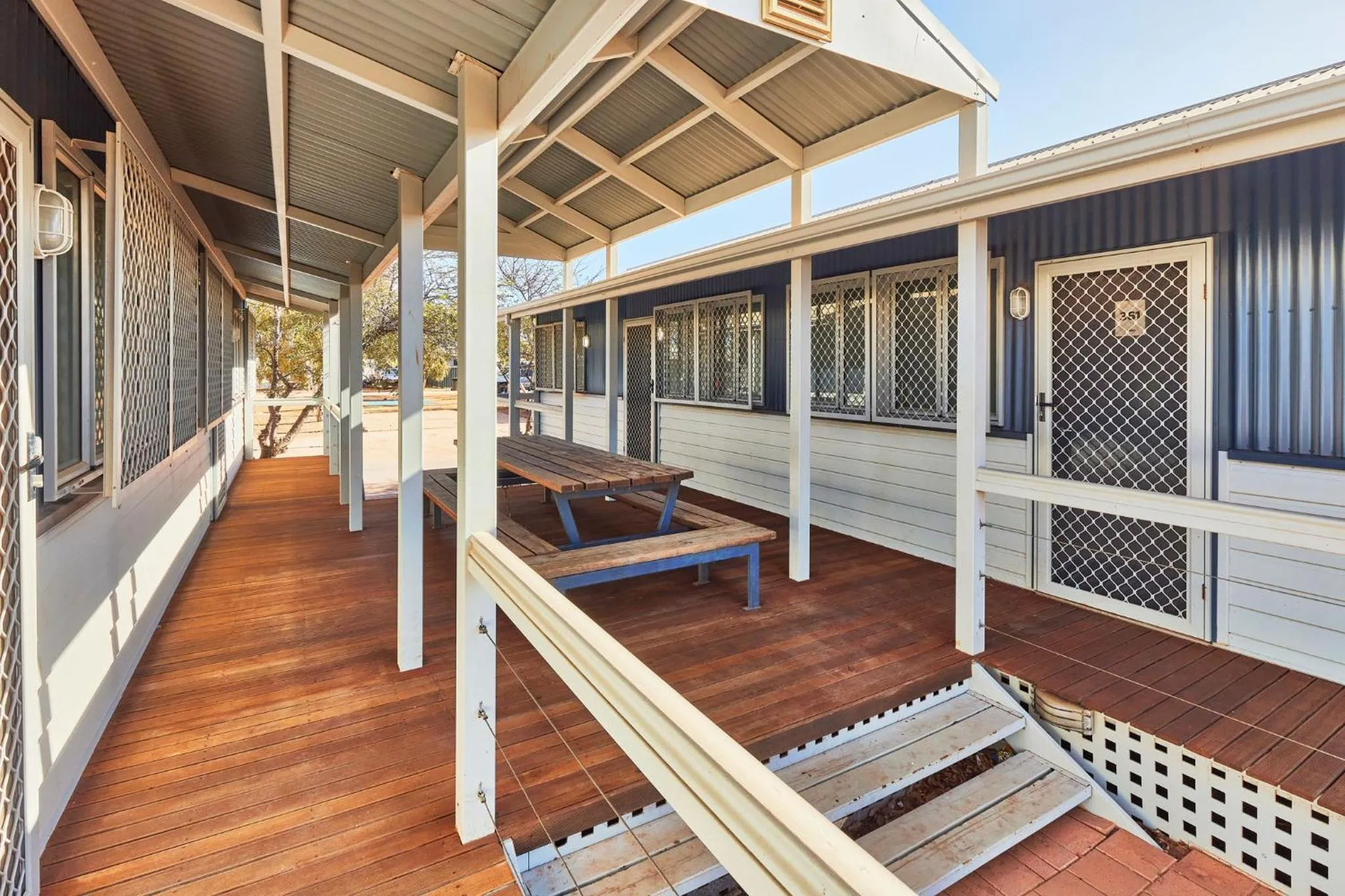 Patio in RAC Exmouth Cape Holiday Park