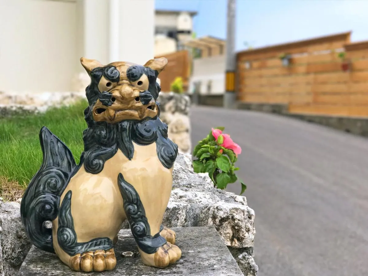 Decorative detail in Marine Lodge Marea Ishigaki