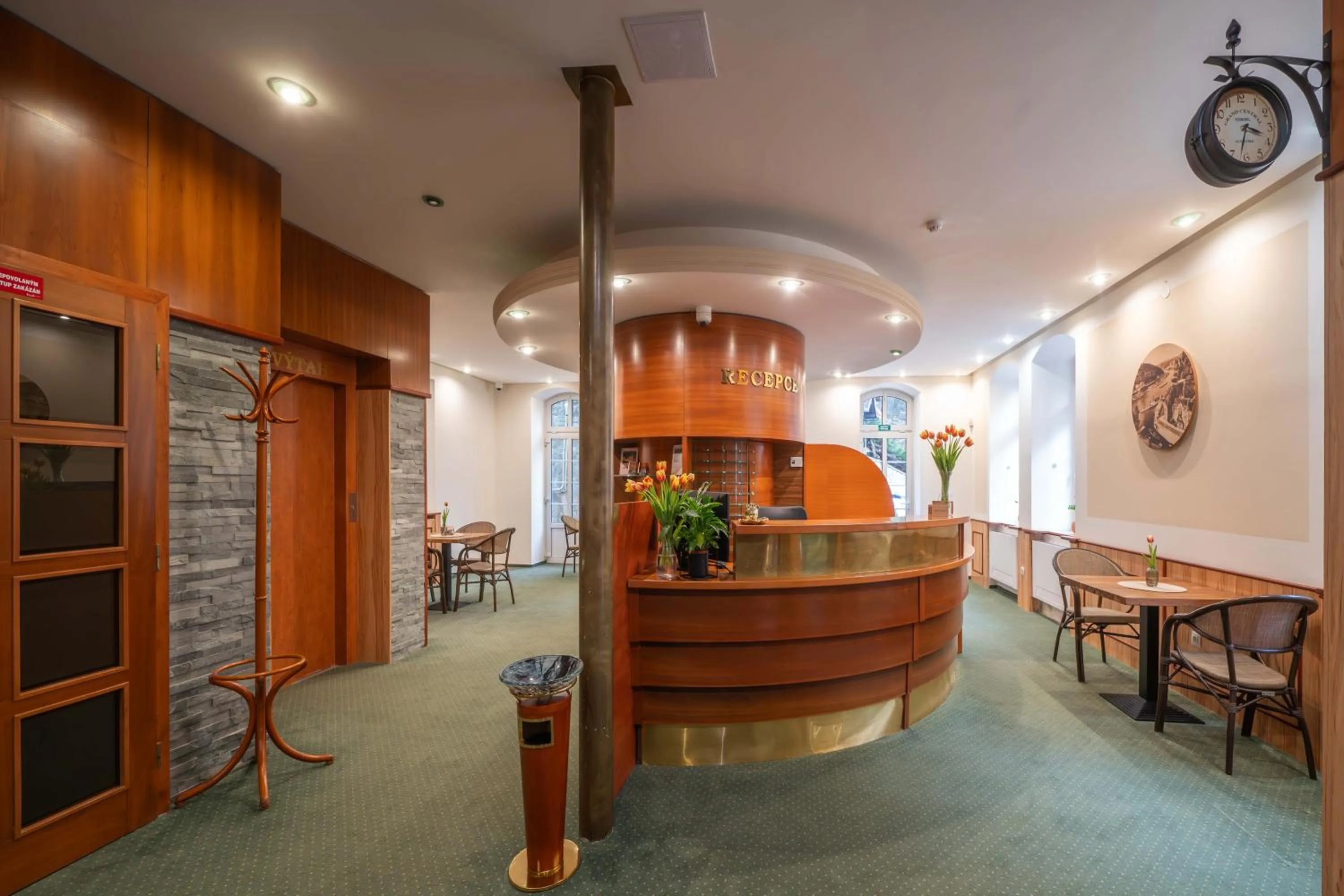 Lobby or reception in Hotel Praha