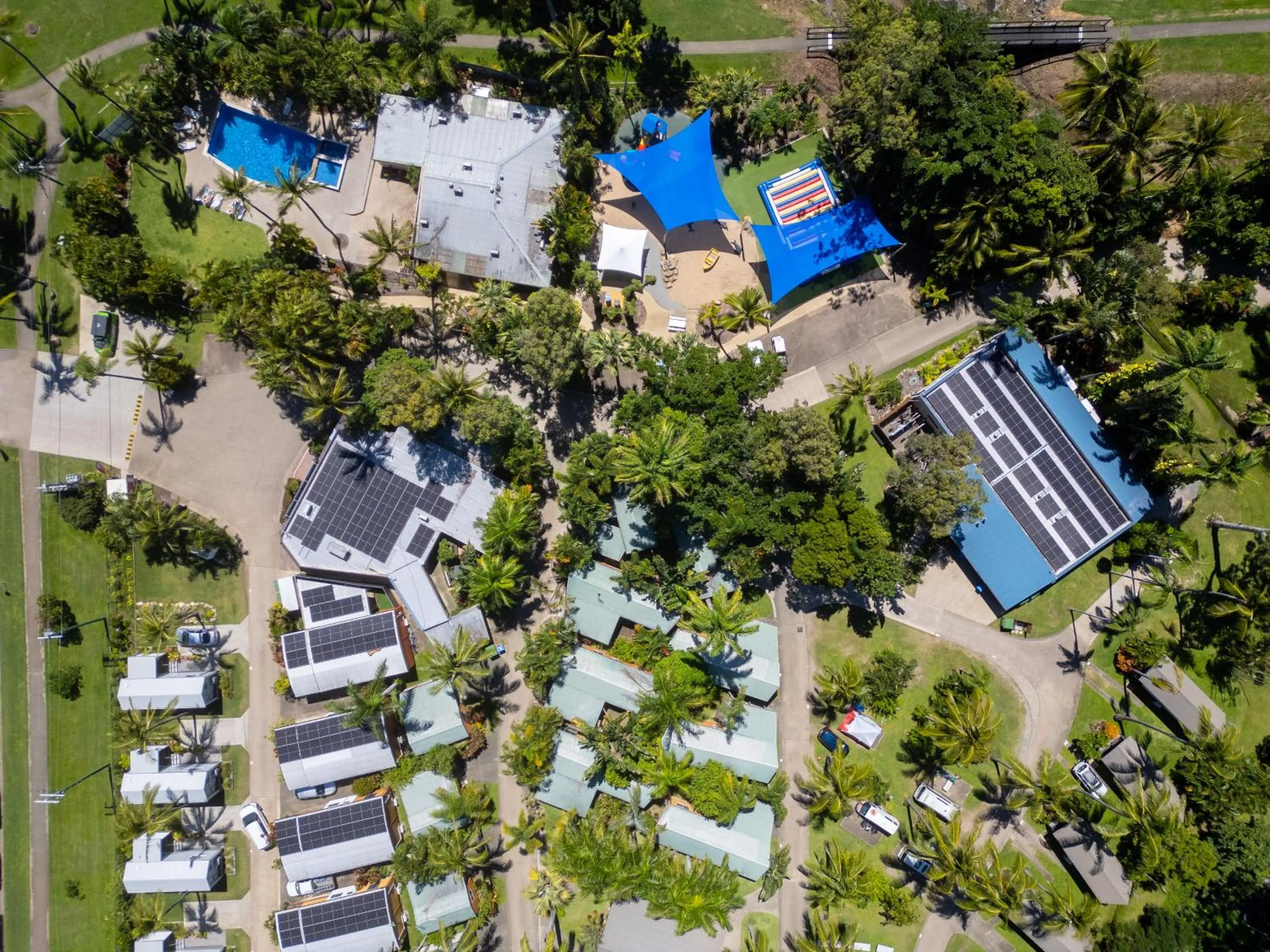 Bird's eye view in Tasman Holiday Parks - Airlie Beach