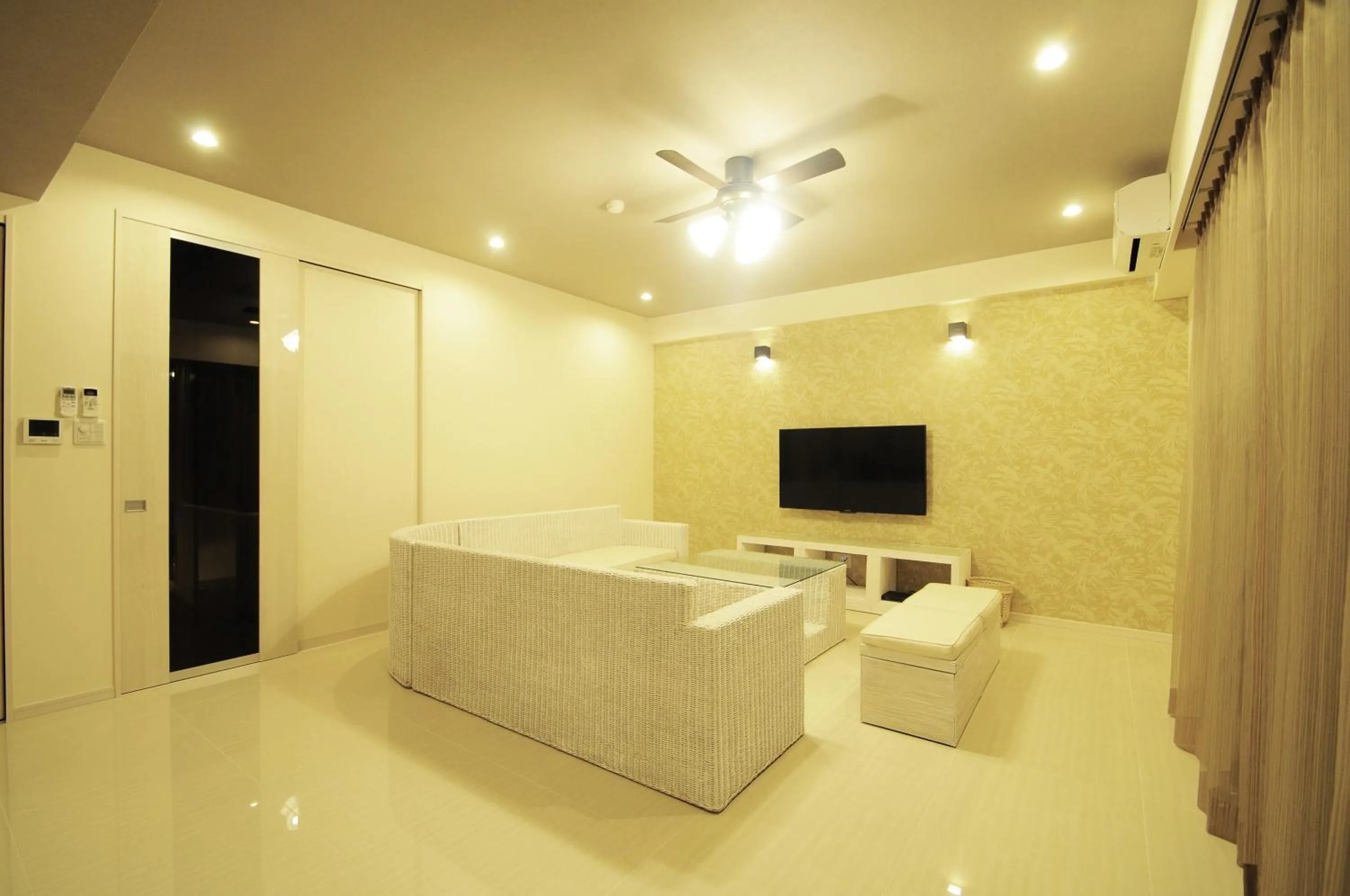 Living room in Costa Bella Condominium Resort