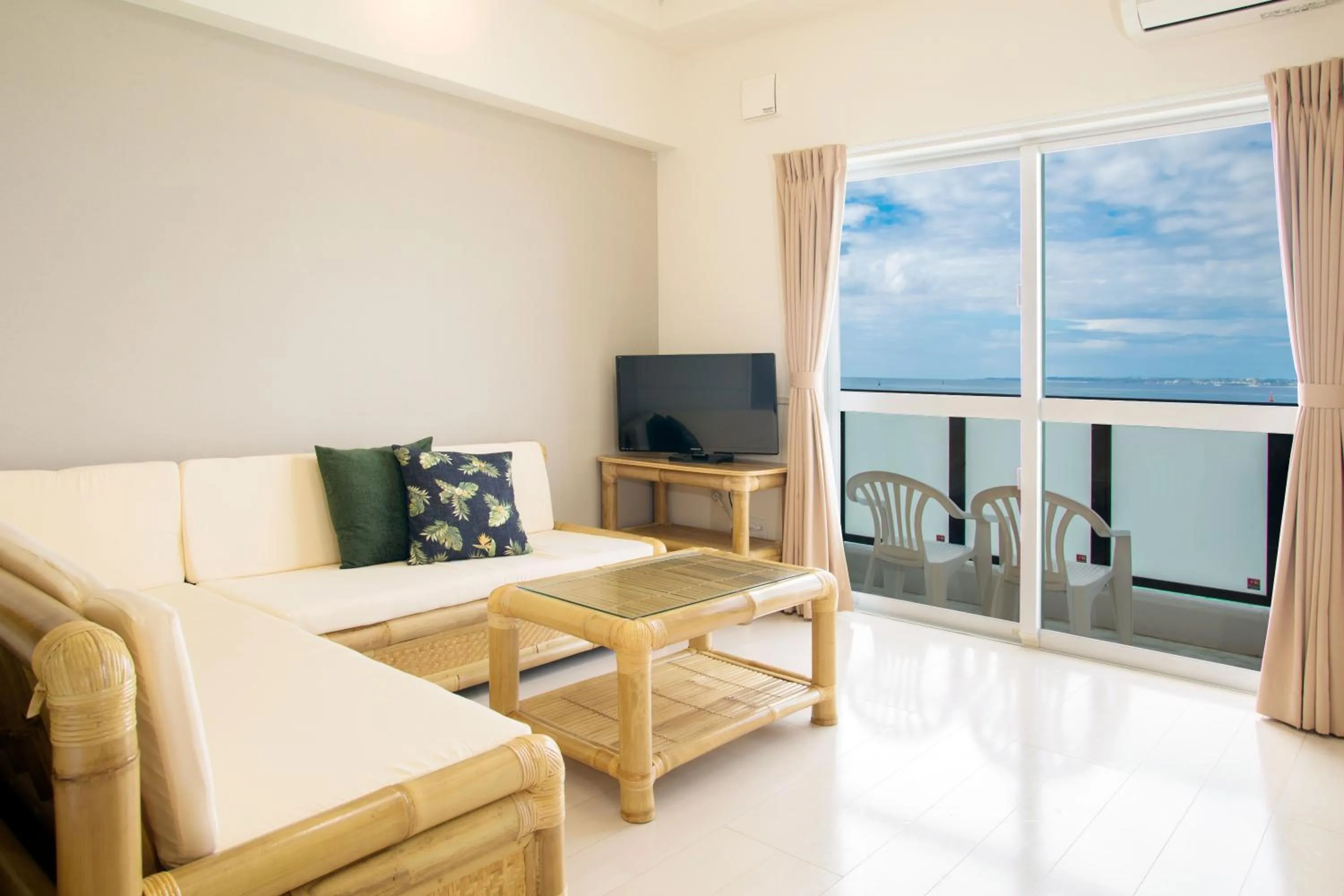 Living room in Costa Bella Condominium Resort