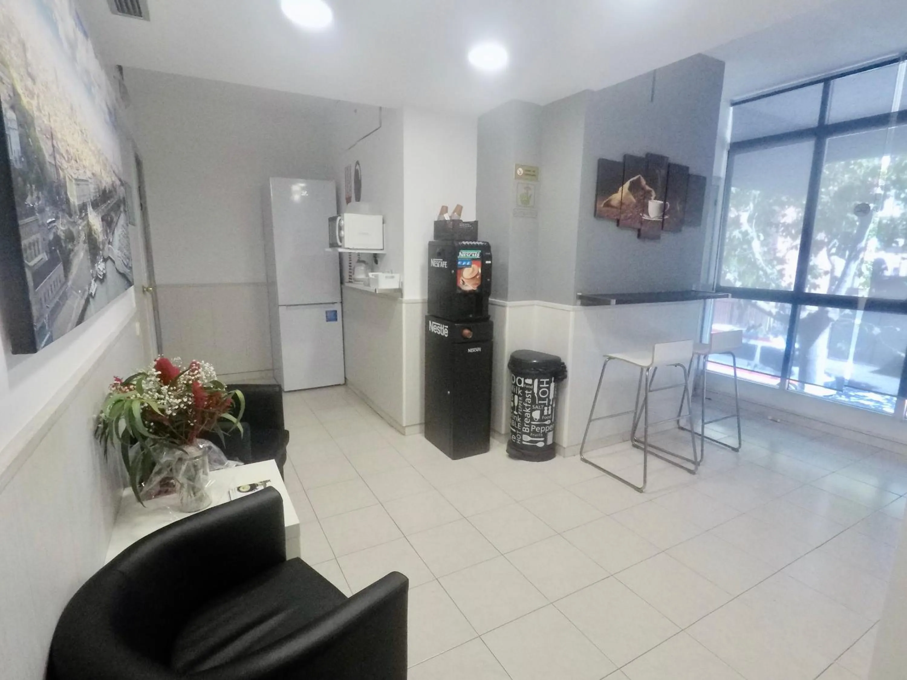 Decorative detail in Hostal Lleida