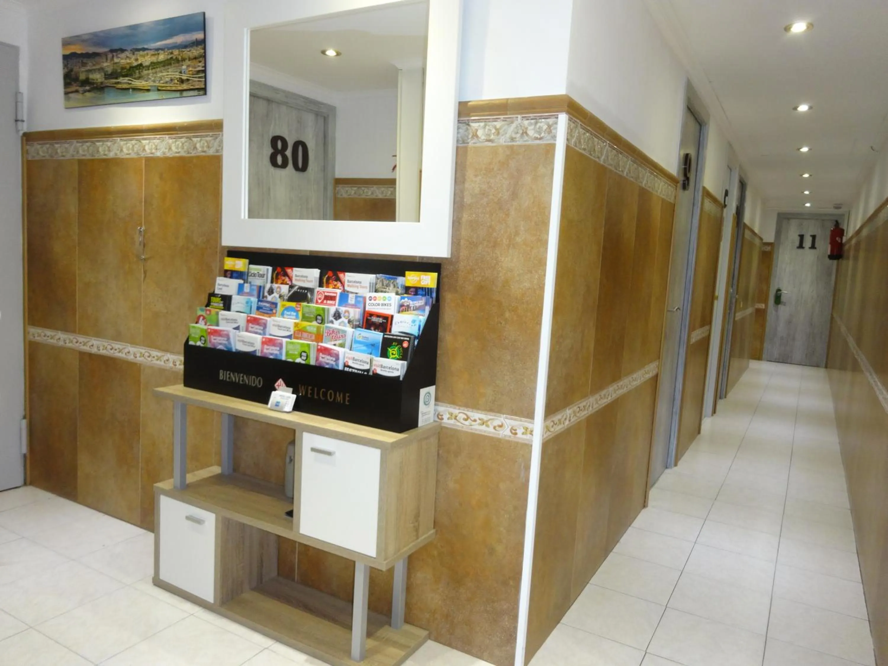 Area and facilities in Hostal Lleida