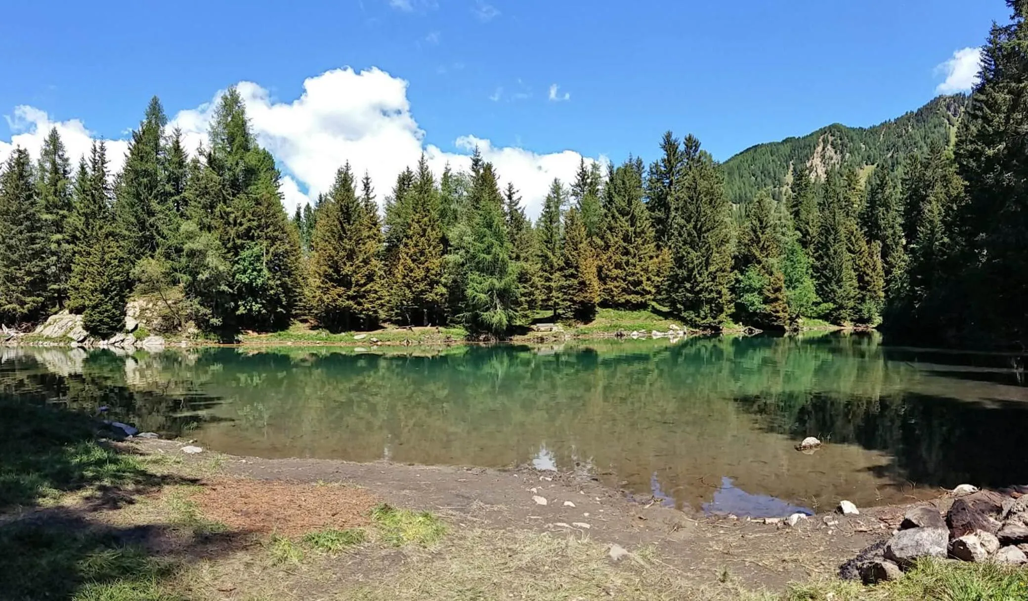 Natural landscape in Mühlrast