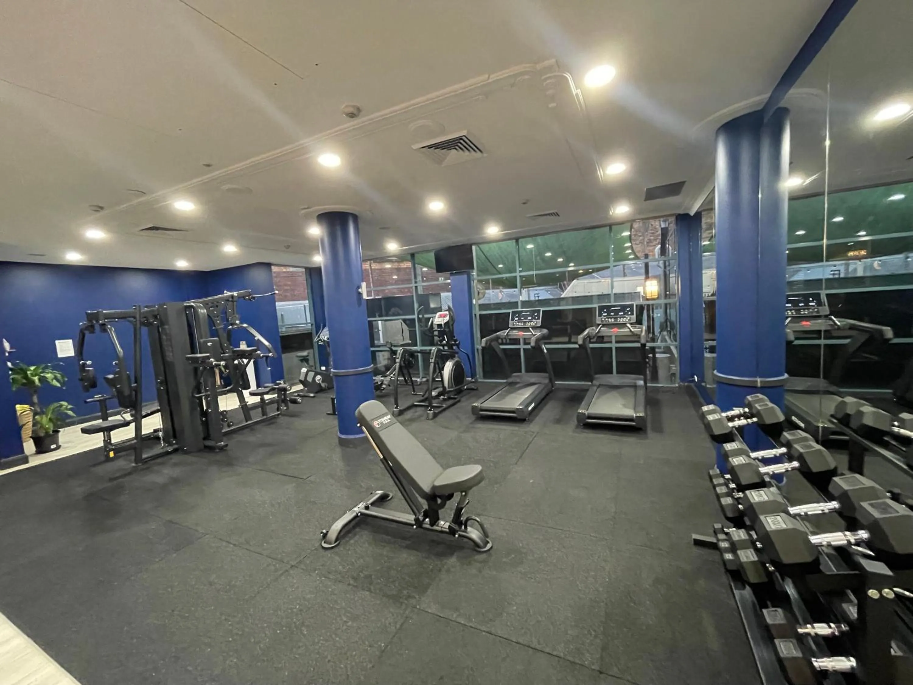Fitness centre/facilities in Hotel Diana Woolloongabba