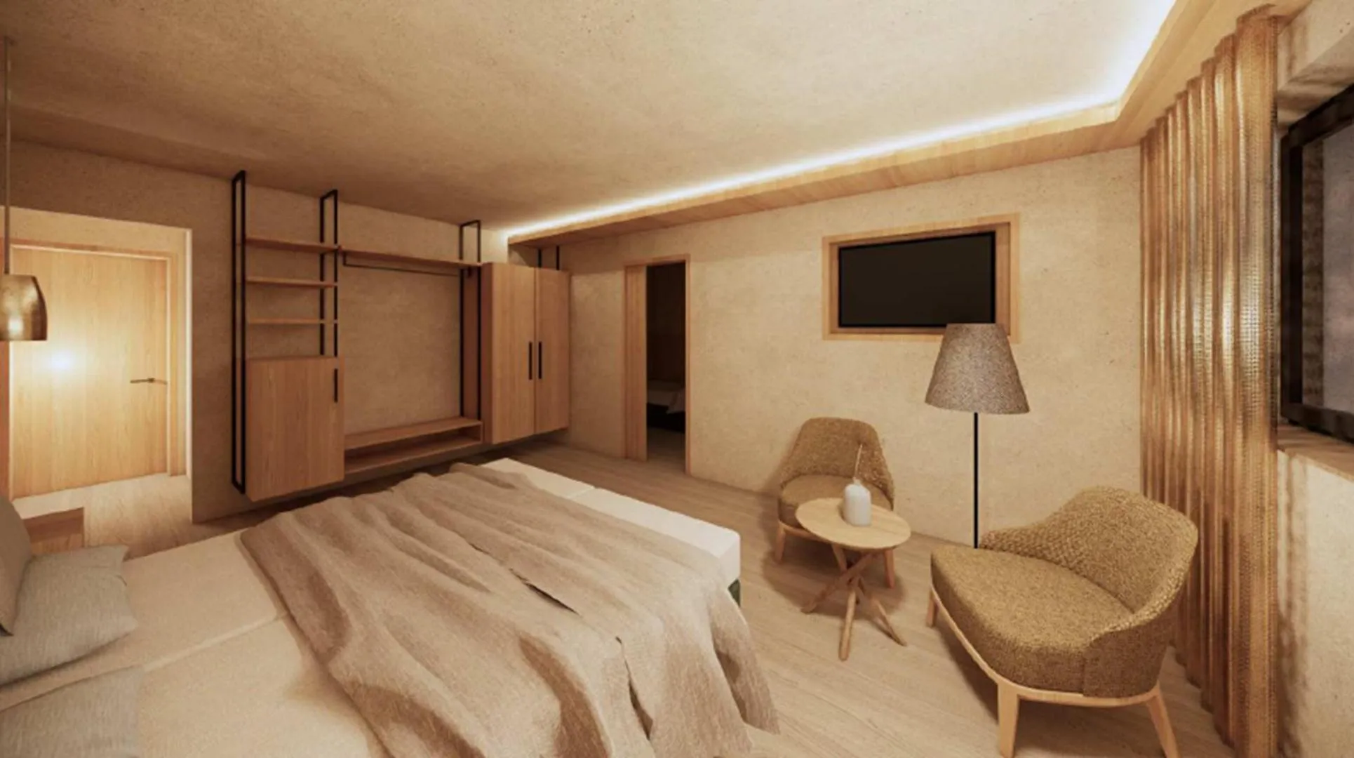 Photo of the whole room, Bed in Hotel Krondlhof