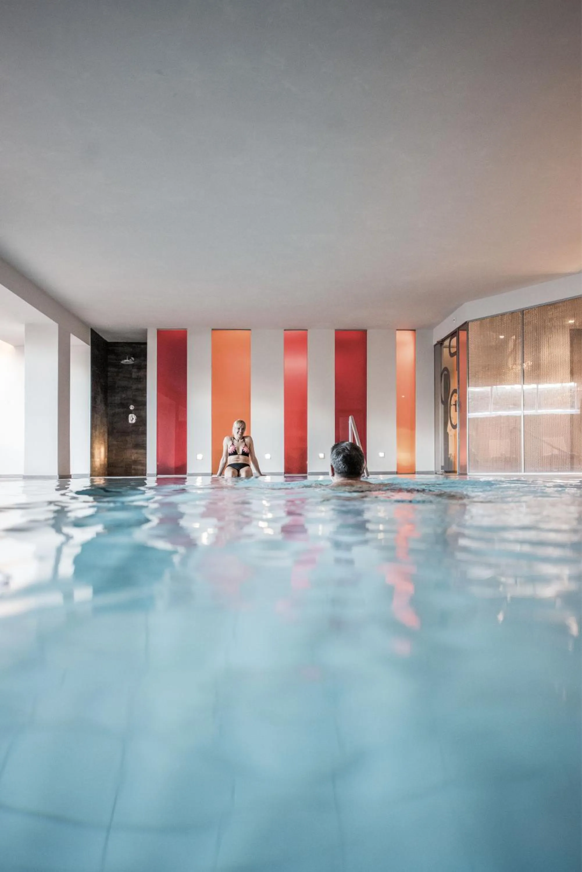 Swimming pool in Hotel Krondlhof