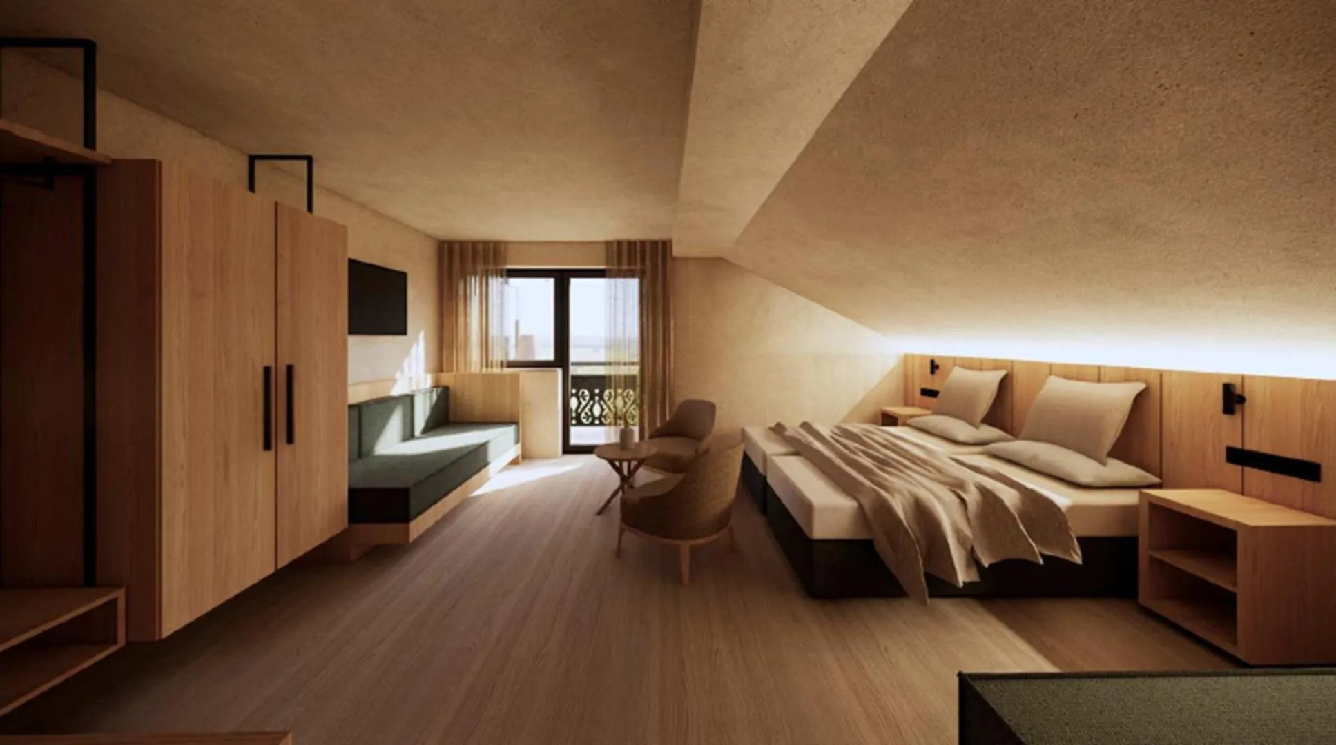 Photo of the whole room, Bed in Hotel Krondlhof