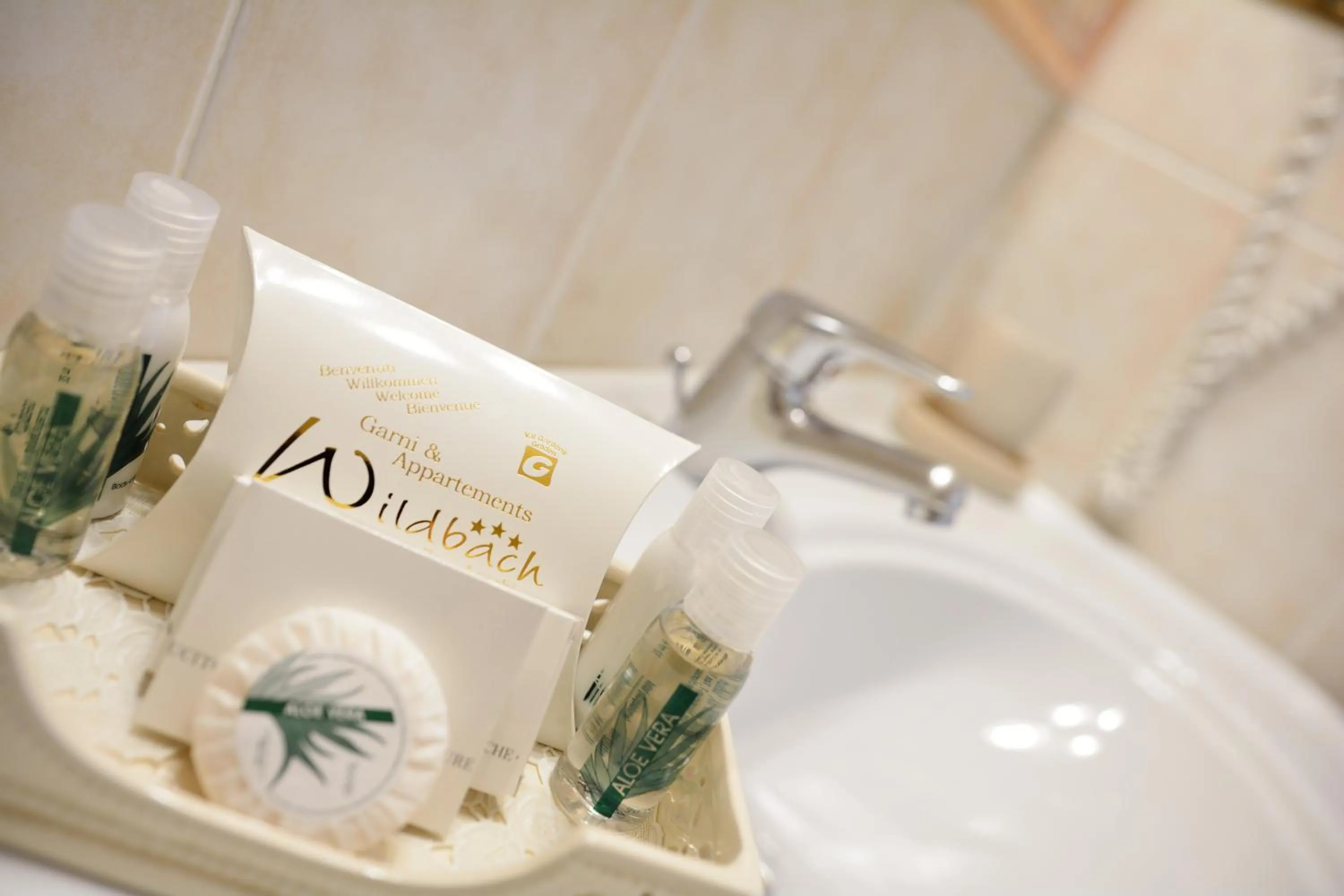 Bathroom in Garni Hotel and Apartments Wildbach