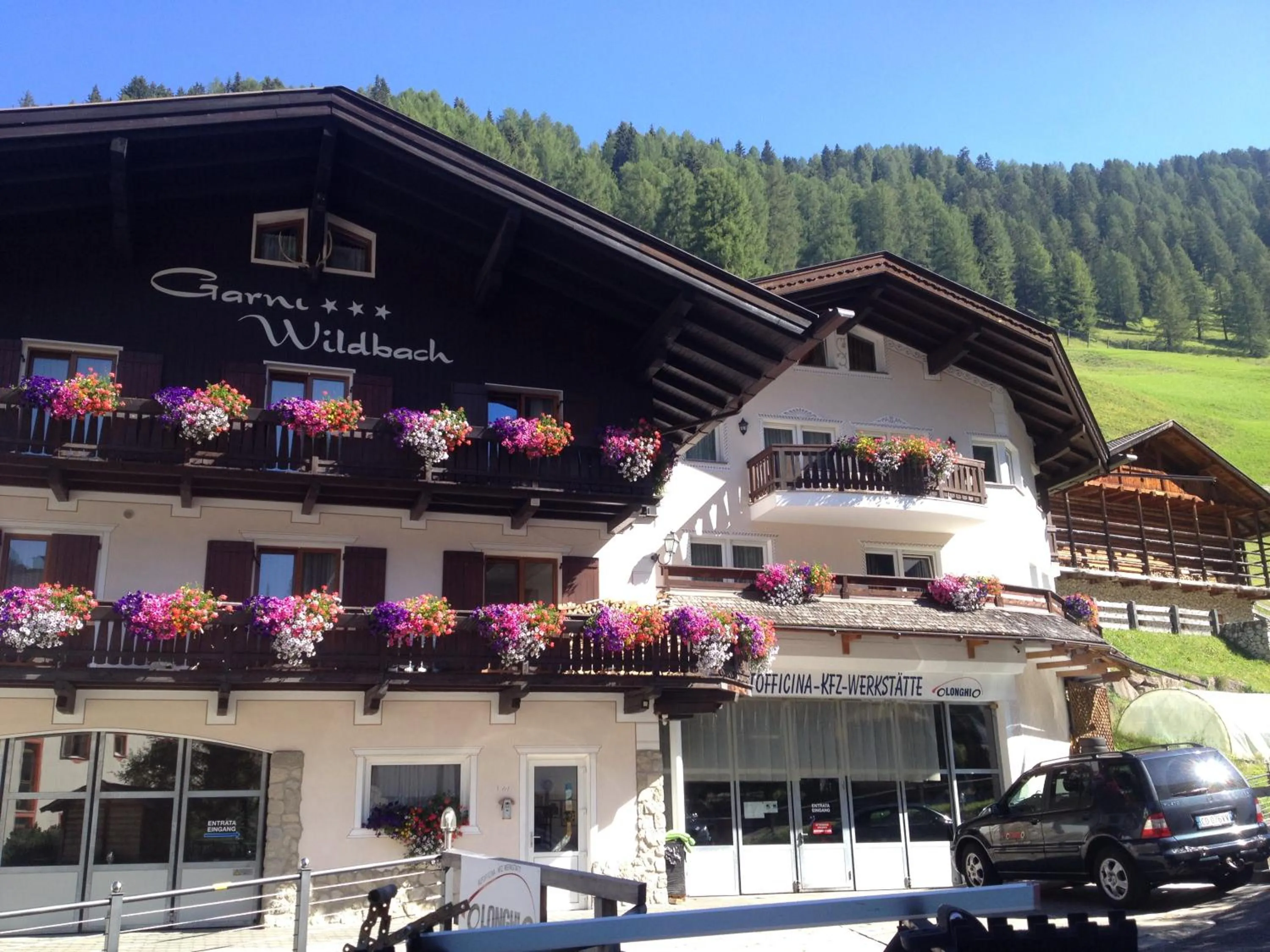 Property building in Garni Hotel and Apartments Wildbach